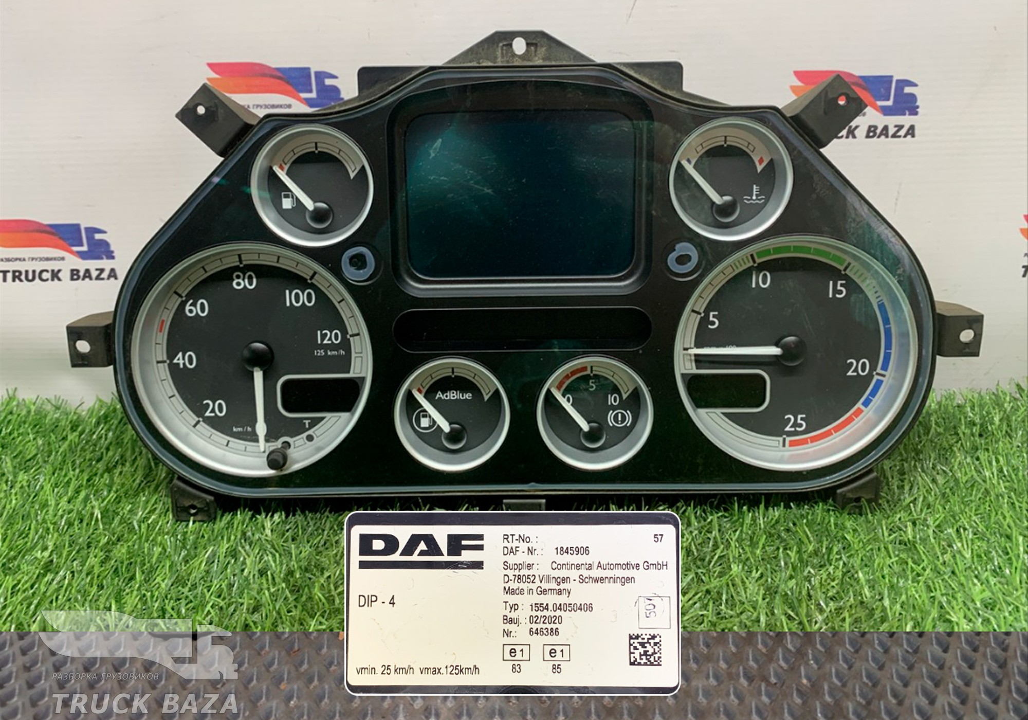 1845906 Панель приборов для Daf XF105