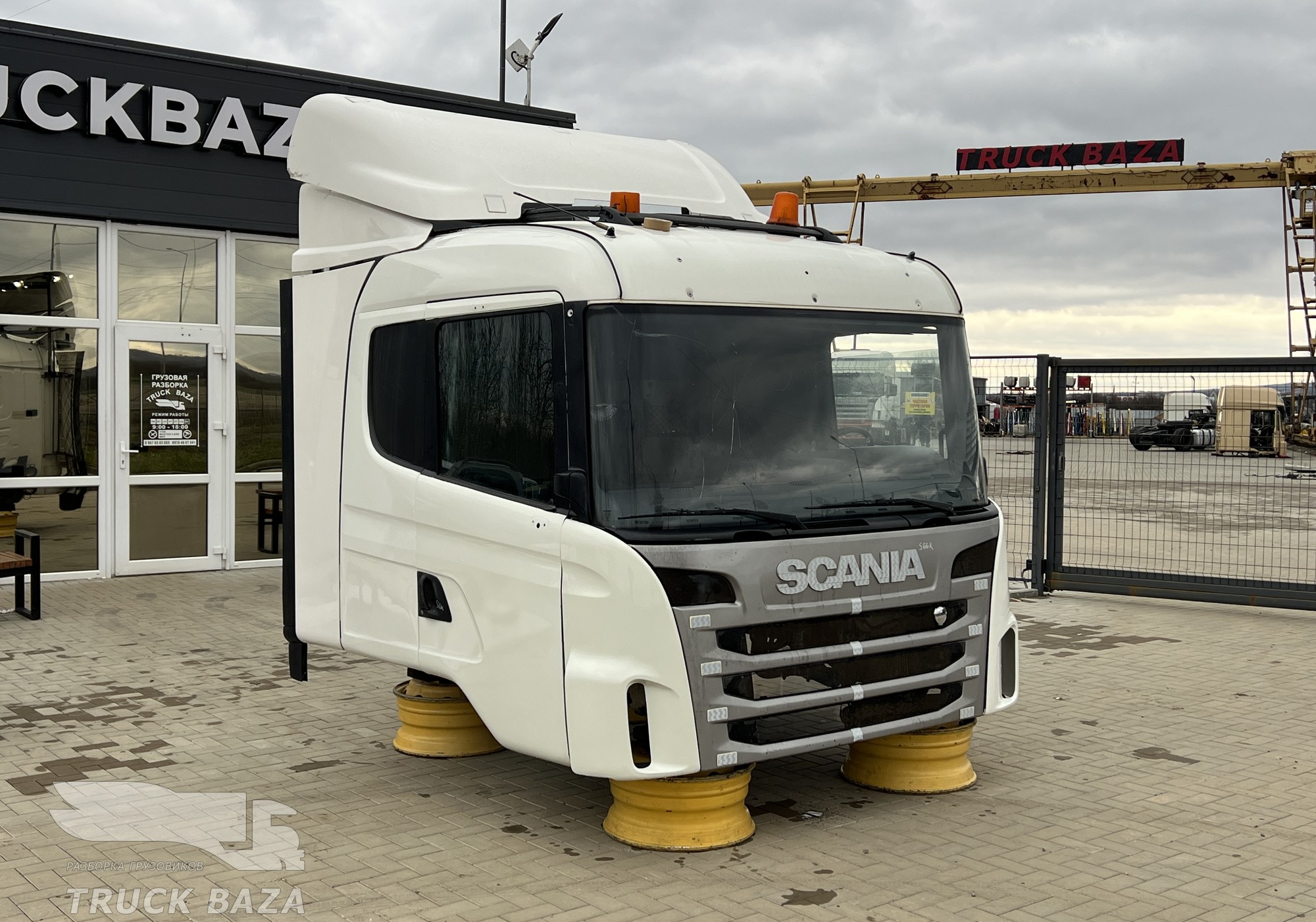 Кабина G Скания для Scania 5-series G - купить б/у за 750000 р.