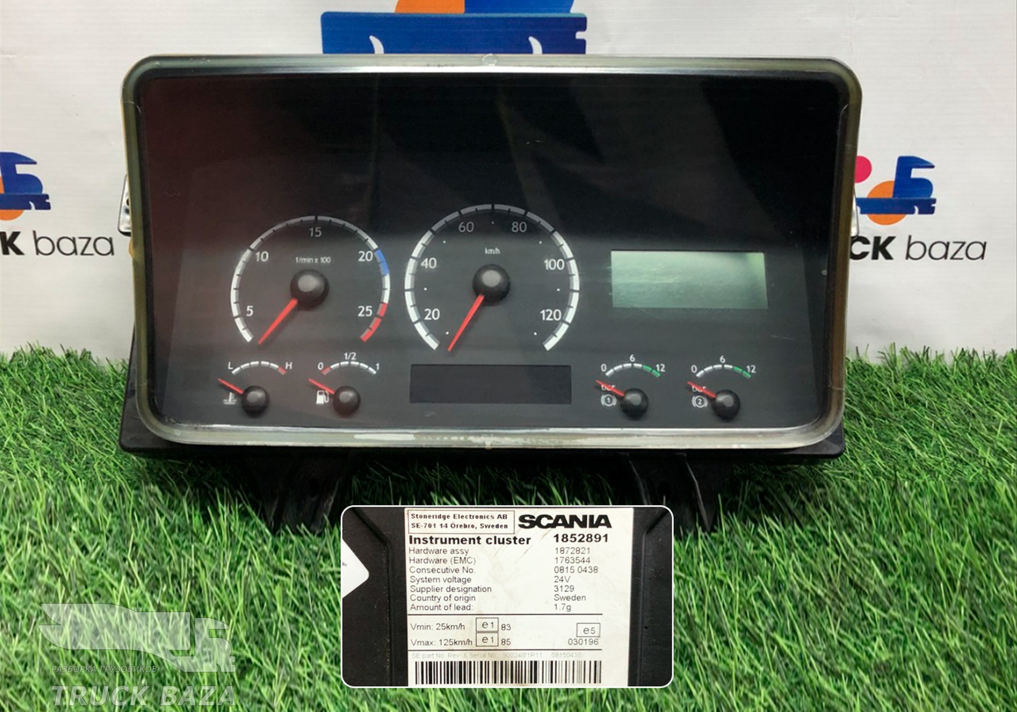 1852891 Панель приборов для Scania 5-series T (с 2004 по 2016)