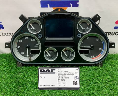1845906 Панель приборов для Daf