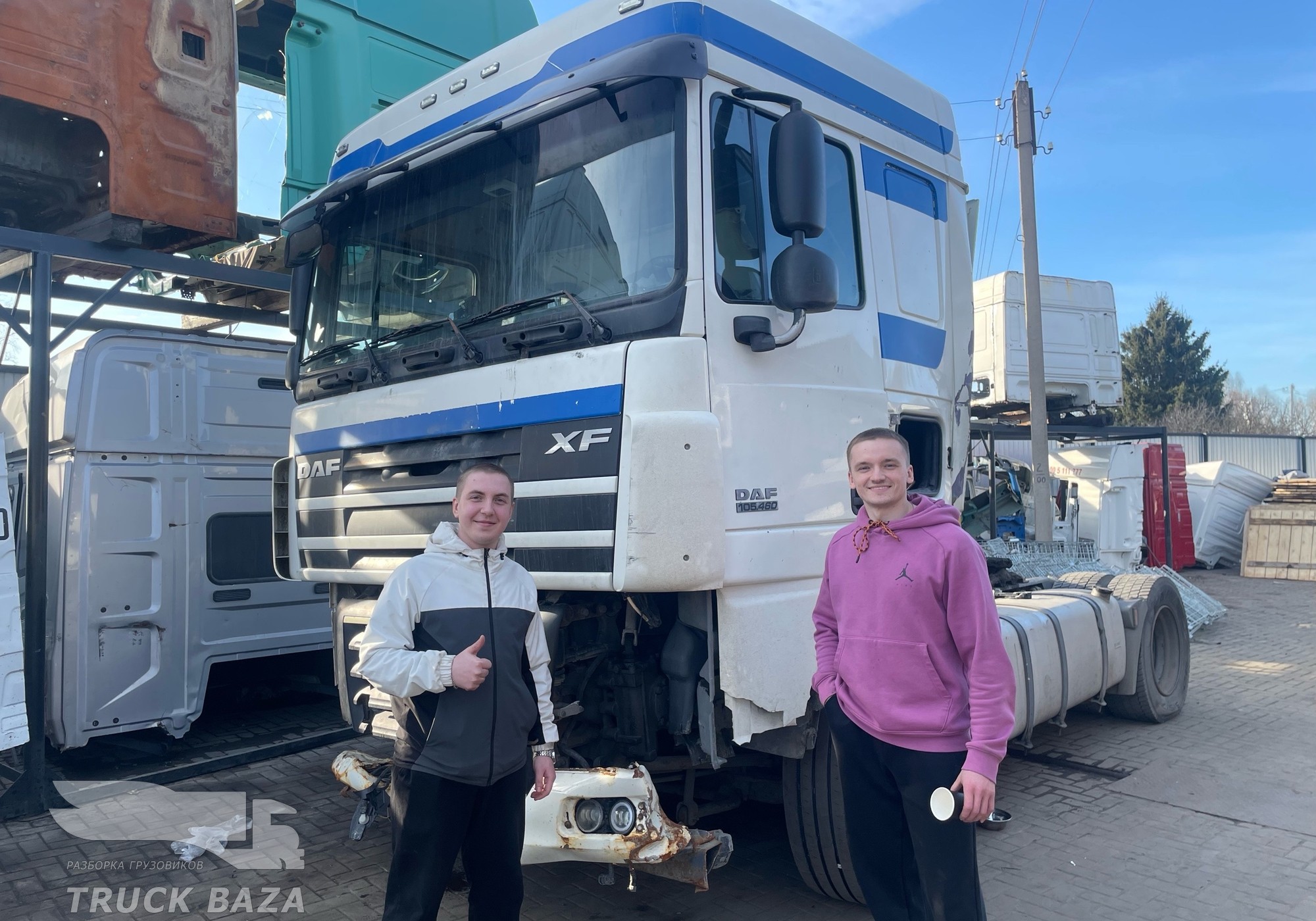 Daf XF105 2017 г. в разборе