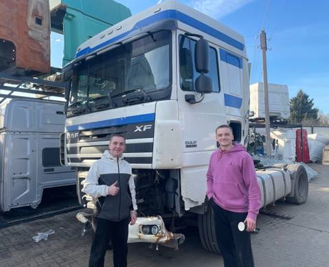Daf XF105 2017 г. в разборе