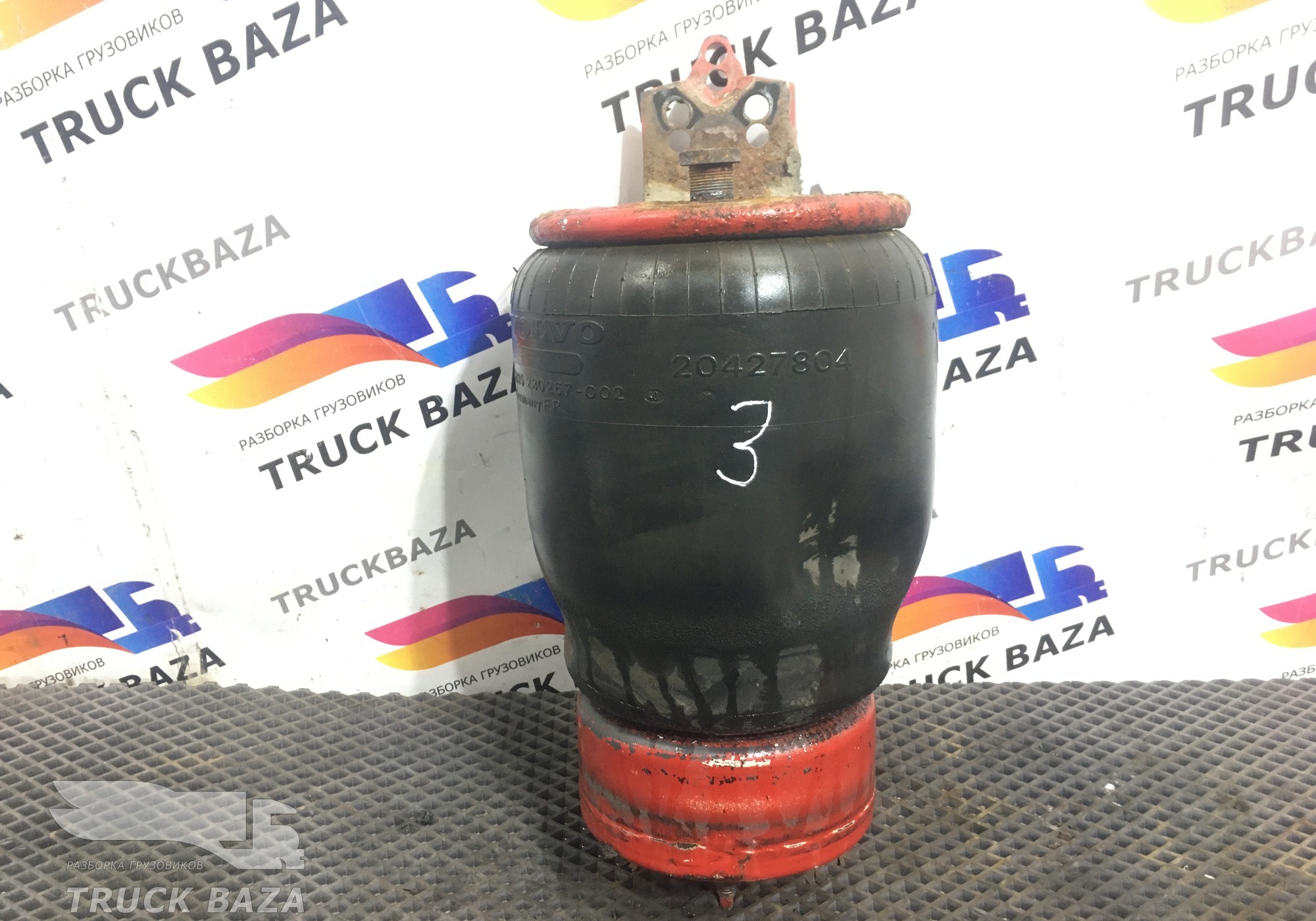 1076420 Подушка пневмоподвески задняя для Volvo FM I (с 1998 по 2001)
