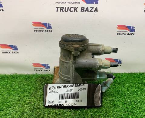 1879274 Кран управления тормозами прицепа для Renault Premium I (с 1996 по 2004)