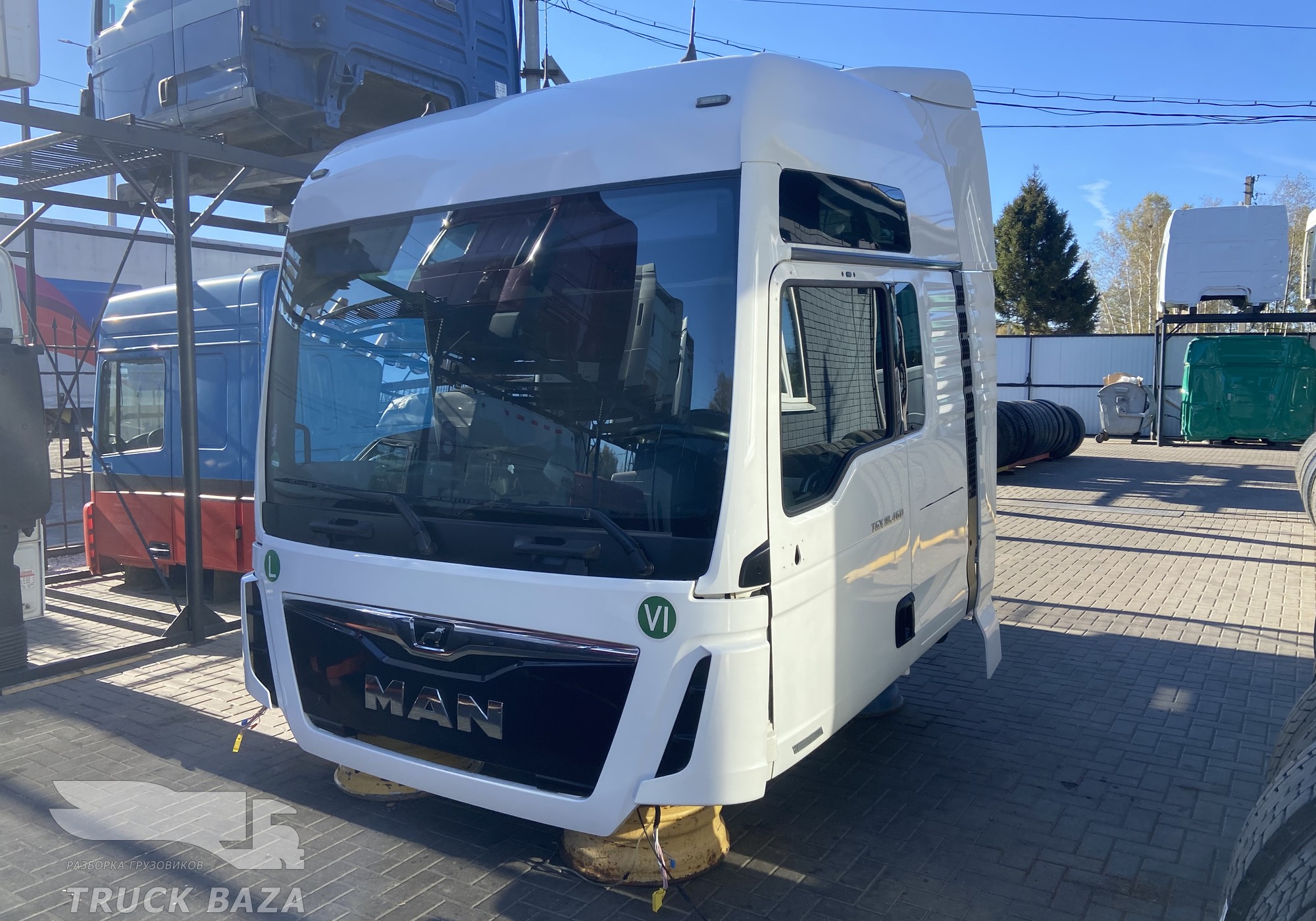 81600007852 Кабина АКПП Euro 6 2018г. ВЫСОКАЯ для Man TGX II (с 2012)