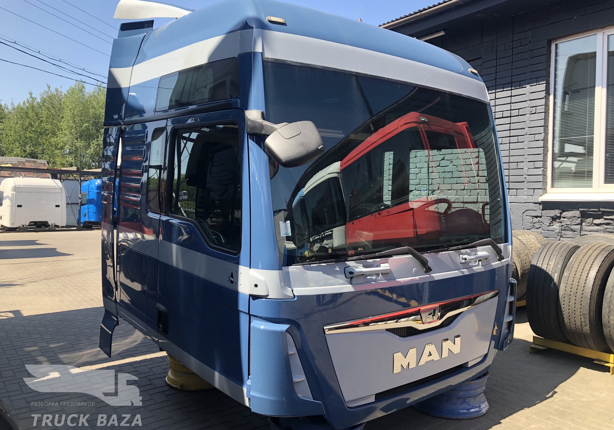 Кабина АКПП Euro 6 2013г. ВЫСОКАЯ для Man TGX II (с 2012)