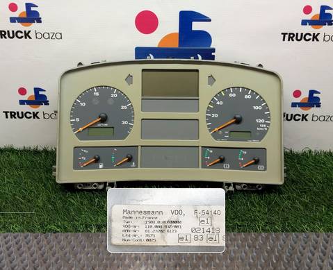 81272026123 Панель приборов для Man TGL I (с 2005 по 2008)