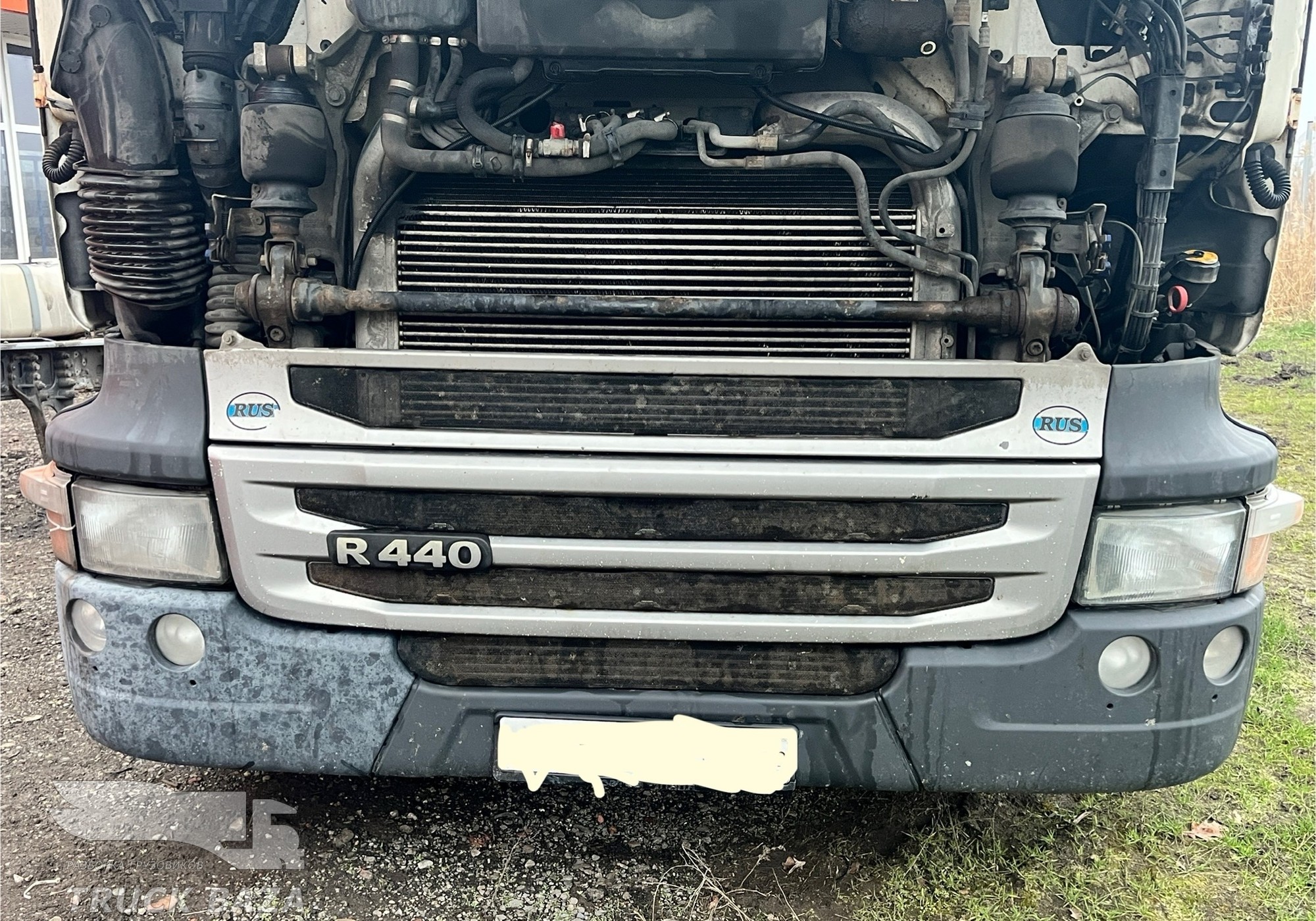 1787347 Бампер в сборе ноускат для Scania 5-series R (с 2004 по 2016)