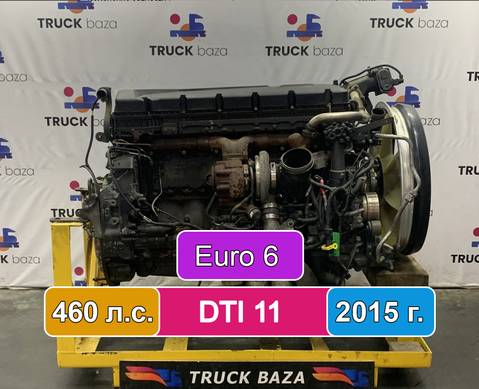 21741436 Двигатель DTI 11 460 л.с. Euro 6 2015 г. для Renault T (с 2013)