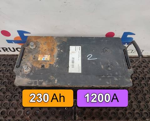 Аккумулятор MAN 230Ah 12V 1200A для Man TGS II (с 2012)