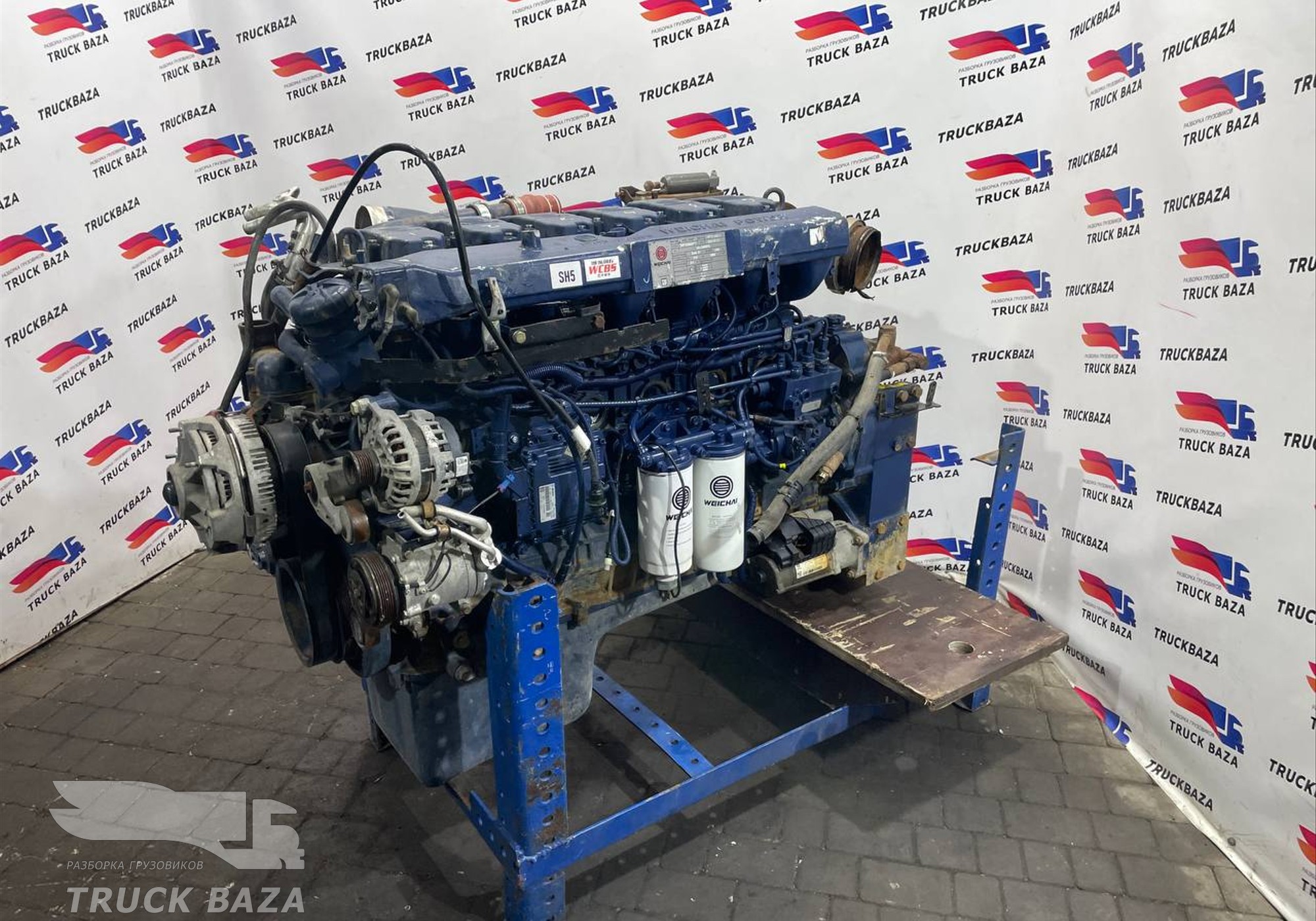 DHP12Q3054 Двигатель Weichai WP12.430E50 Euro 5 для Shacman X3000 (с 2014)