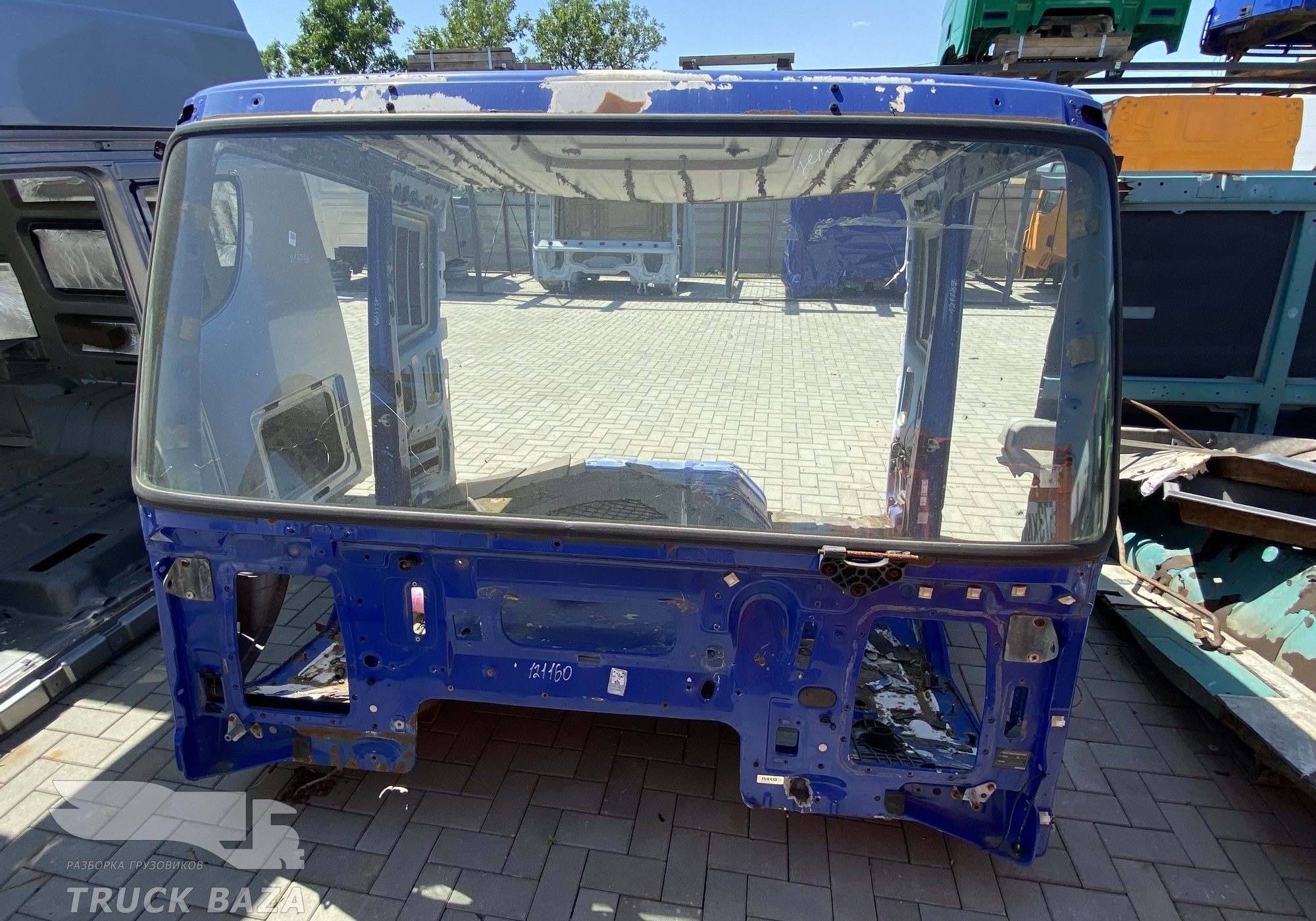 504065184 Передняя стенка узкой кабины для Iveco Stralis I (с 2002)