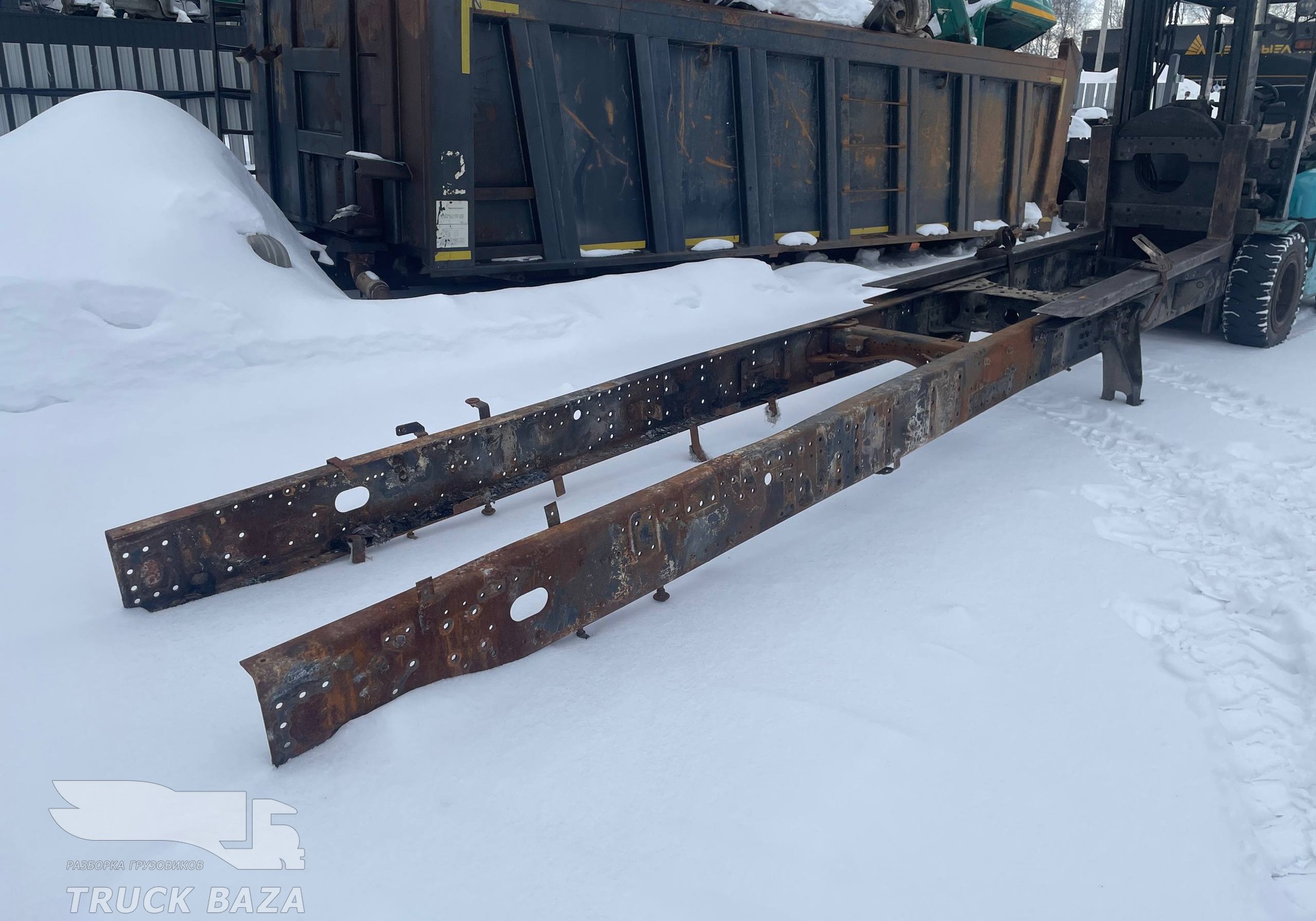 Рама с документами СПГ для КАМАЗ 5490 (с 2013)