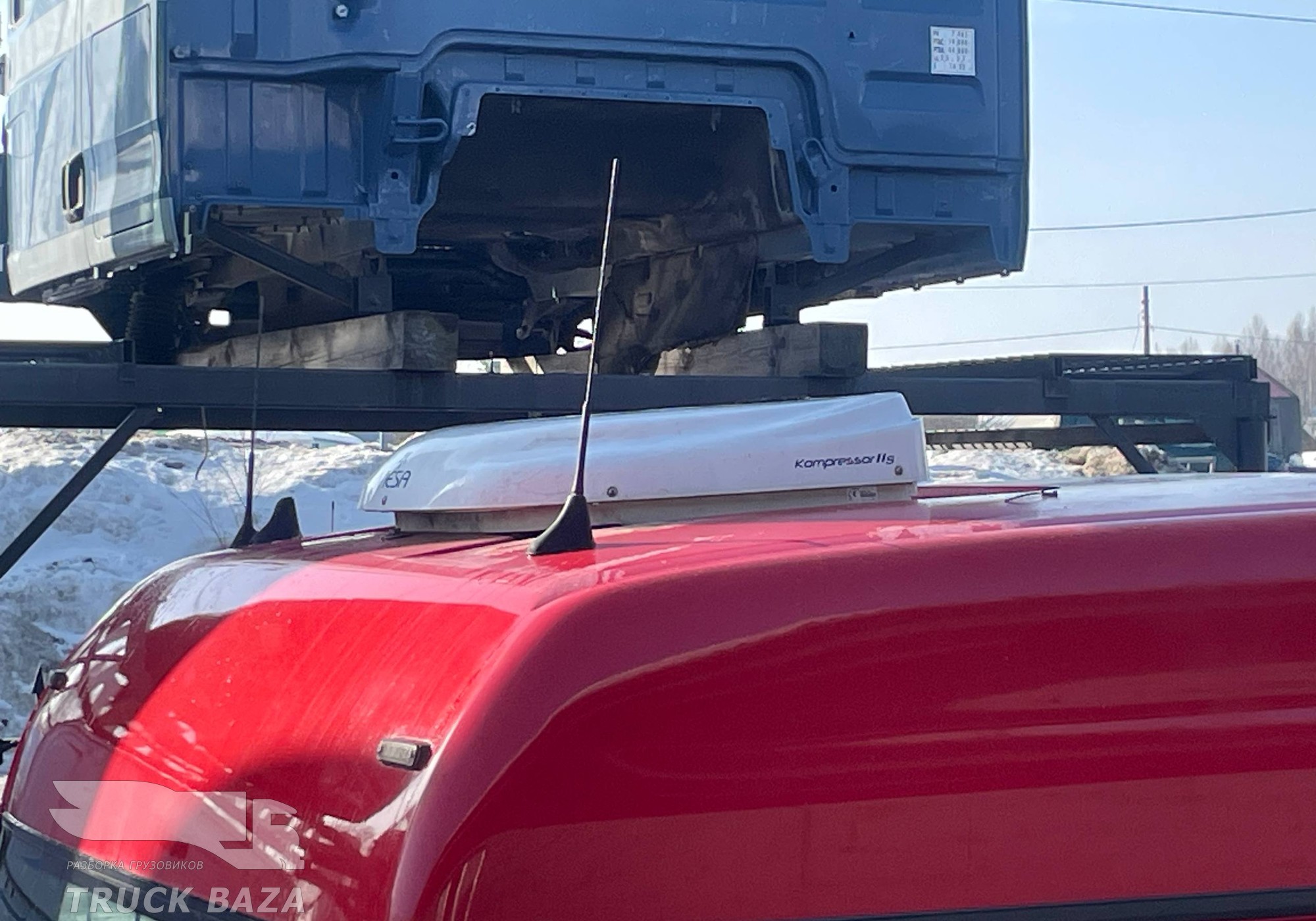 Стояночный кондиционер VIESA Kompressor II S для Man TGX II (с 2012)