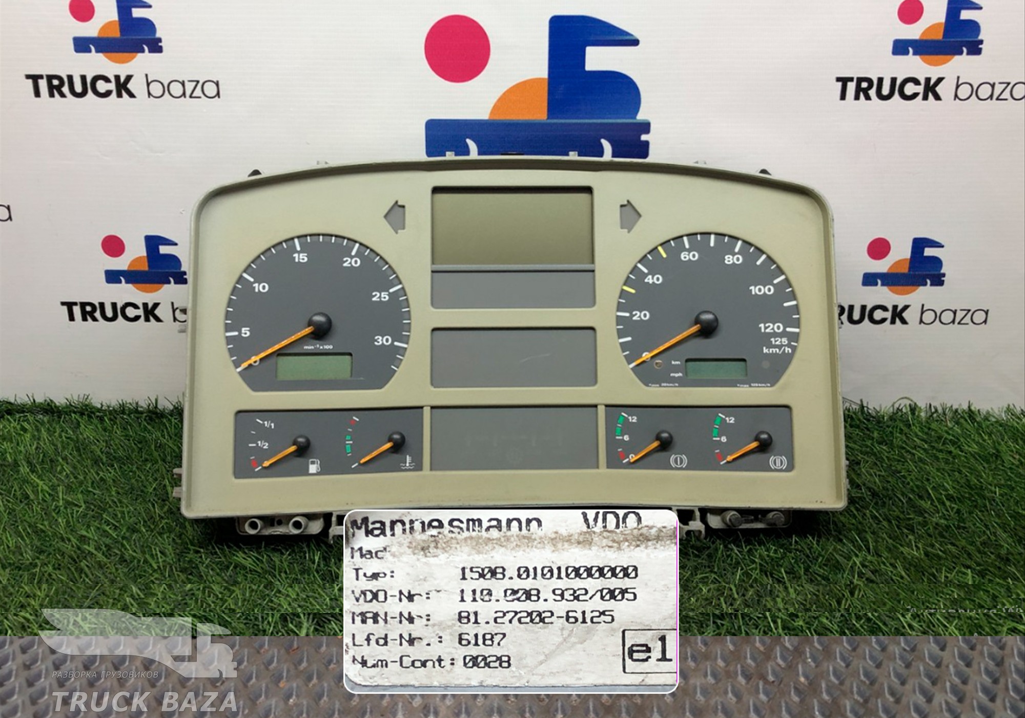81272026125 Панель приборов для Man TGM
