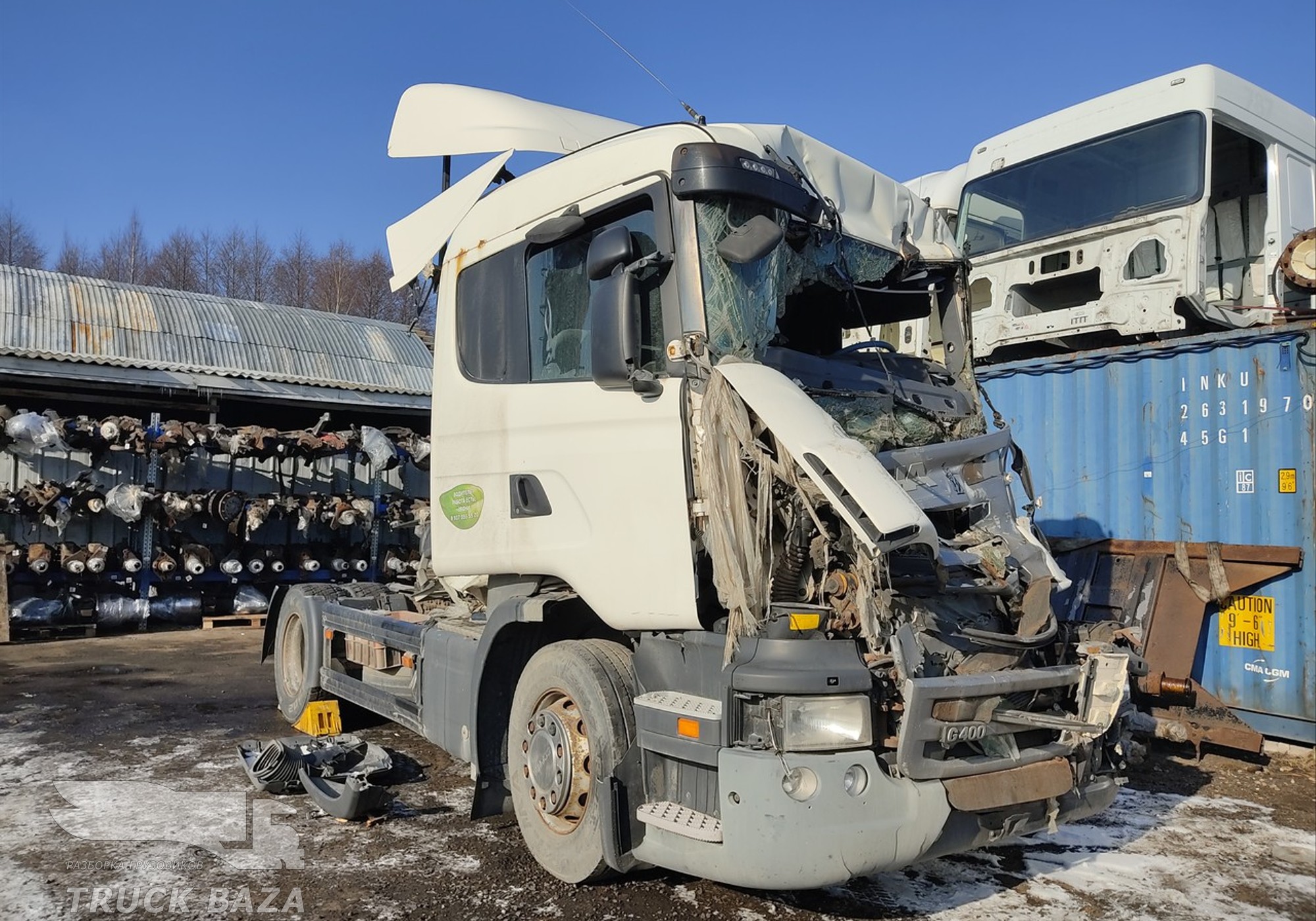 Рама с документами 2012 года для Scania 5-series G (с 2004 по 2016)