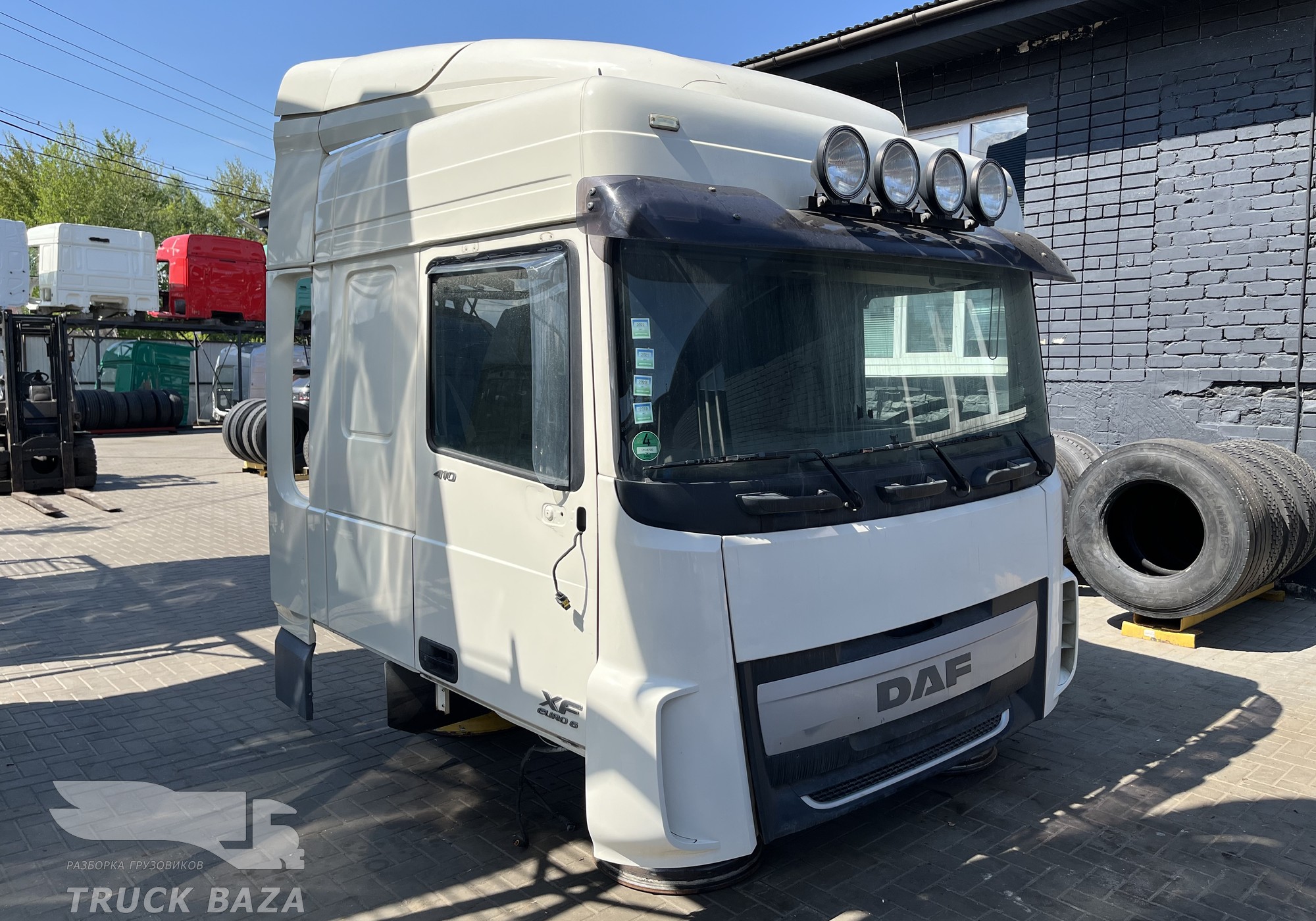 Кабина МКПП Euro 6 2013г. СРЕДНЯЯ для Daf XF106 (с 2012)
