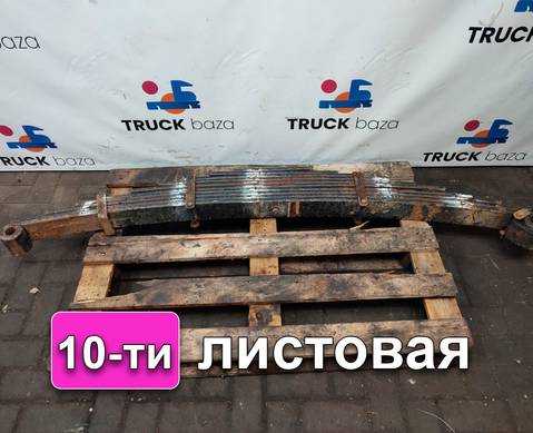 290201055VB Рессора передняя 10-ти листовая для Faw J6 (с 2007)