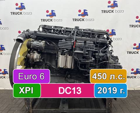 DC13 Двигатель XPI DC13 L01 450 л.с. Euro 6 2019 год для Scania 6-series R (с 2016)