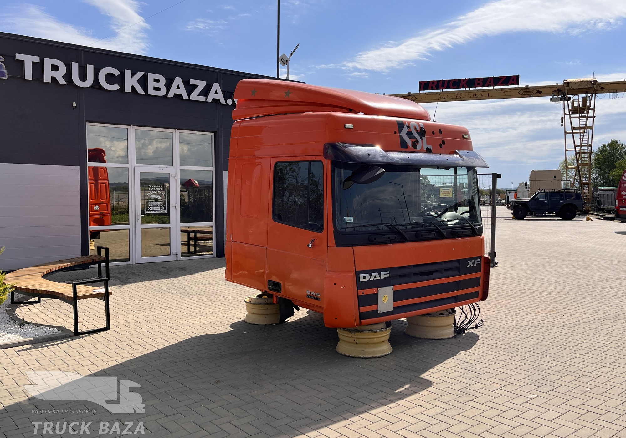 Кабина МКПП 2011г. для Daf XF105 (с 2005)