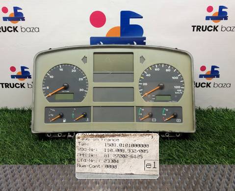 81272026125 Панель приборов для Man TGL I (с 2005 по 2008)