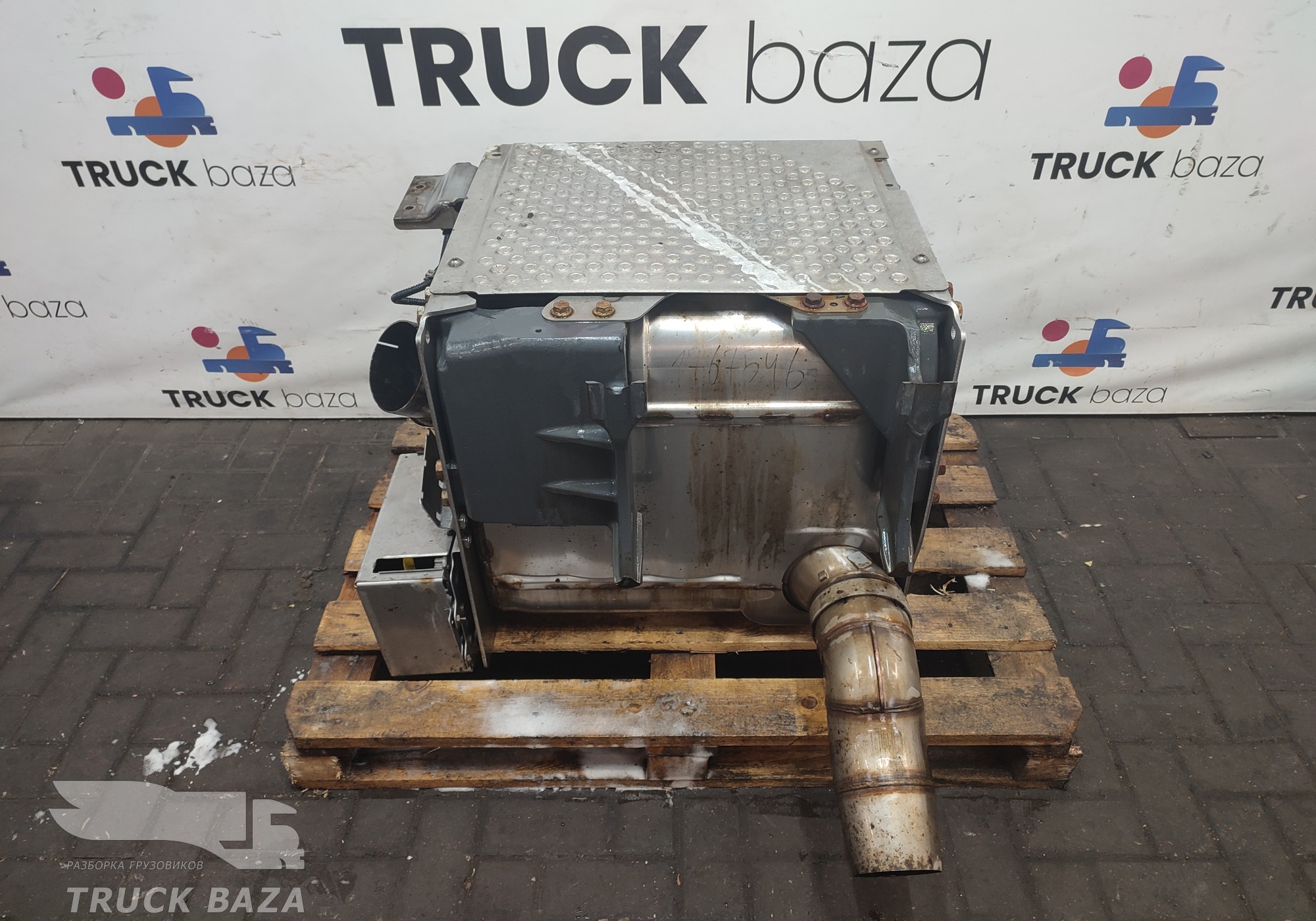 A6804901812 Глушитель основной для Mercedes-Benz Actros New Actros MP4 (с 2011)