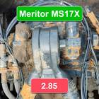 42560359 Редуктор заднего моста Meritor MS17X 2.85 для Iveco Stralis II Hi-Way (с 2012)