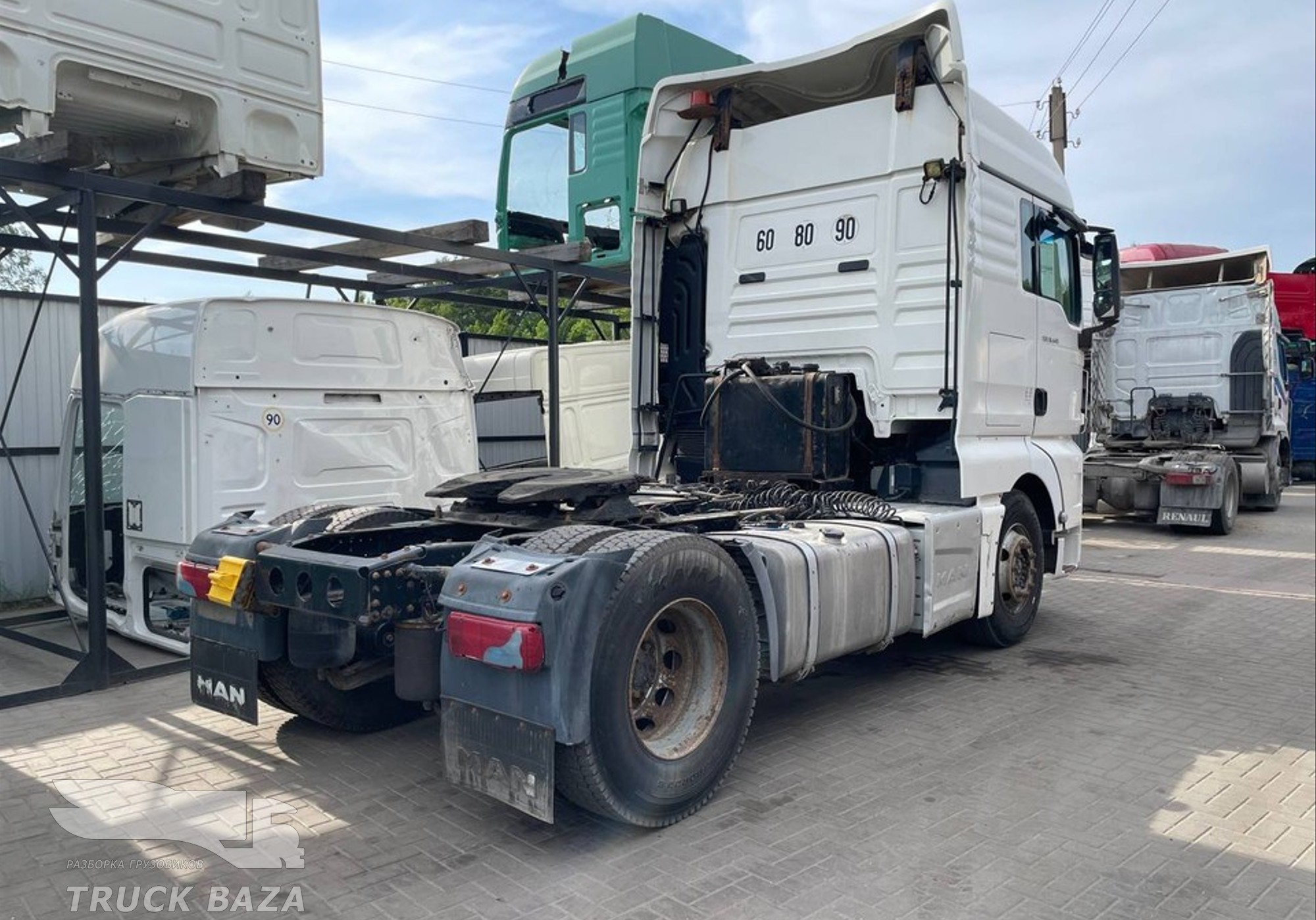 Рама с документами (цена неактуальна) для Man TGX II (с 2012)
