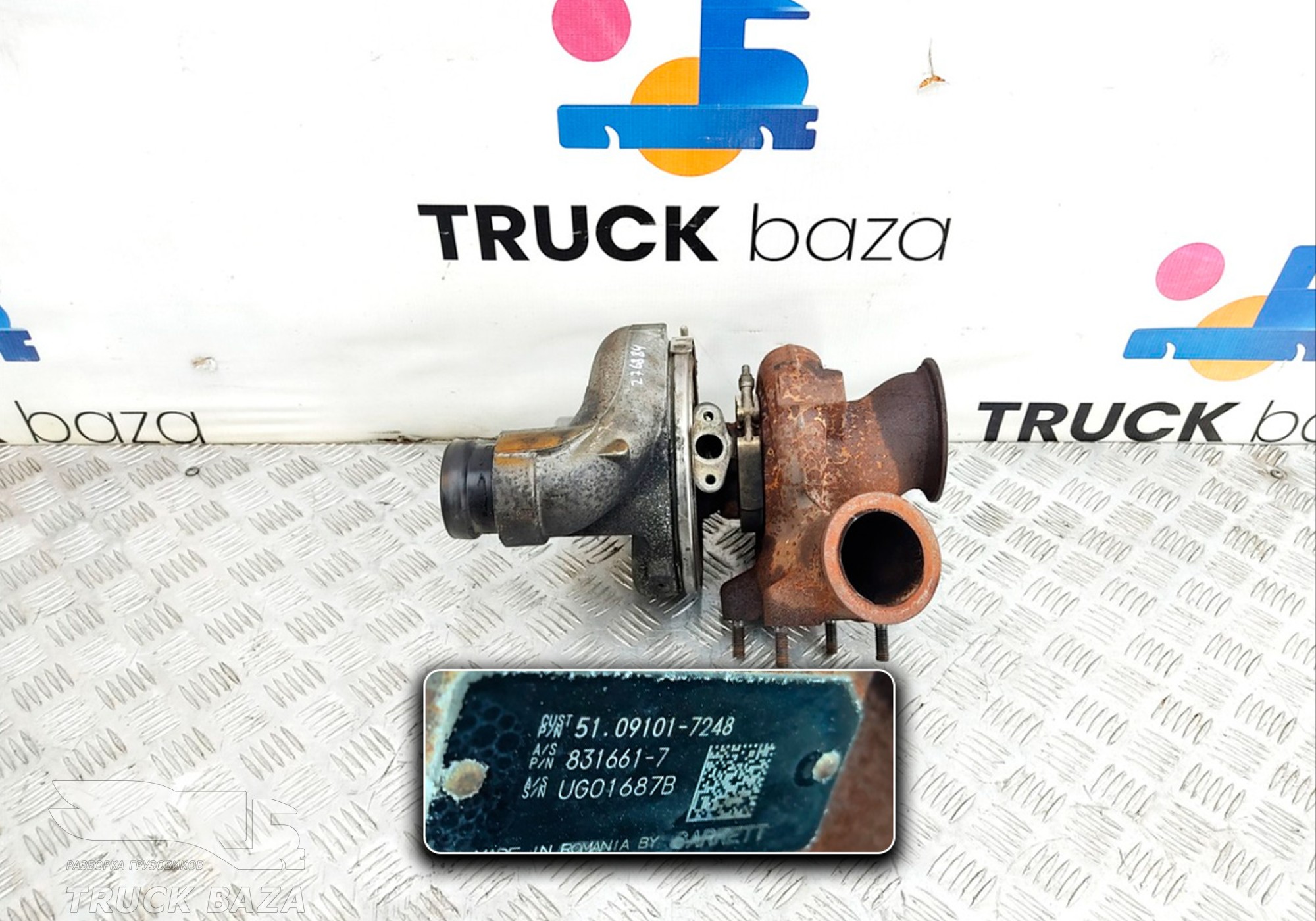 51091017248 Турбина GARRET для Man TGX II (с 2012)