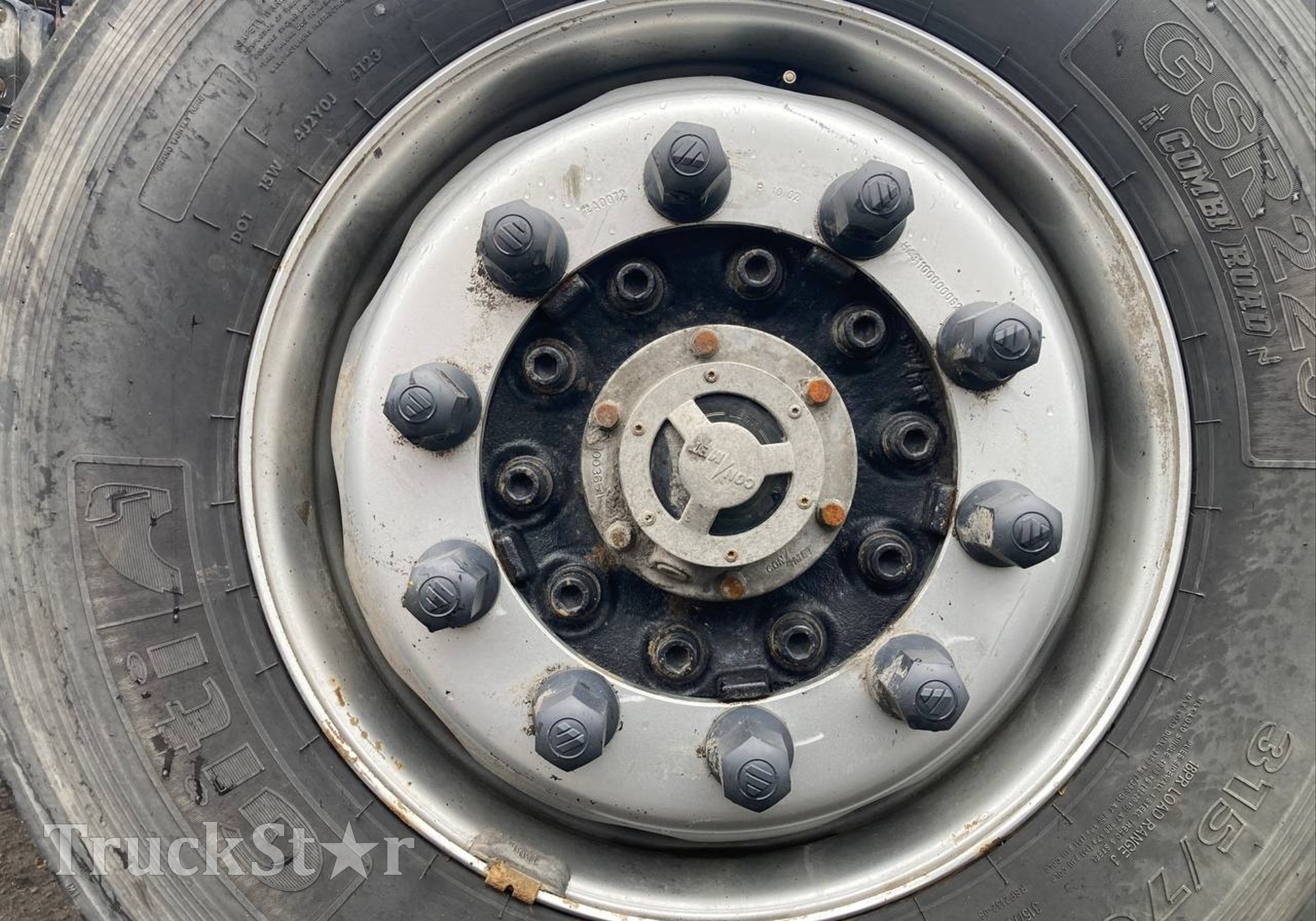 QT65EQ113103000 Ступица передняя 2023г для Foton Auman EST