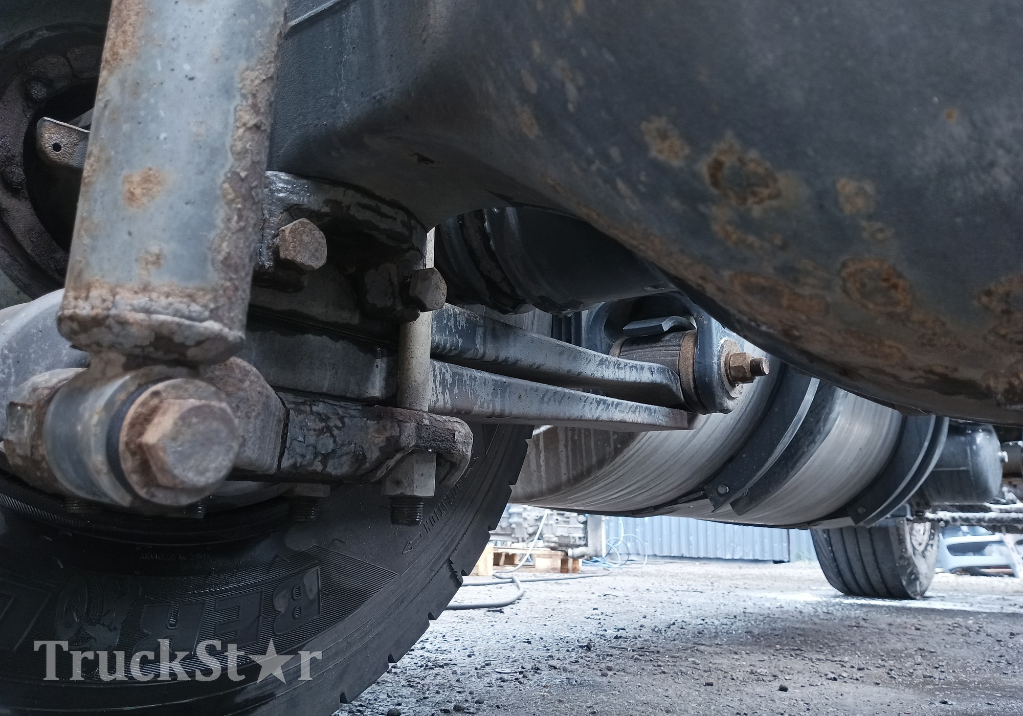 5010600023 Полурессора левая 2016г для Renault Magnum