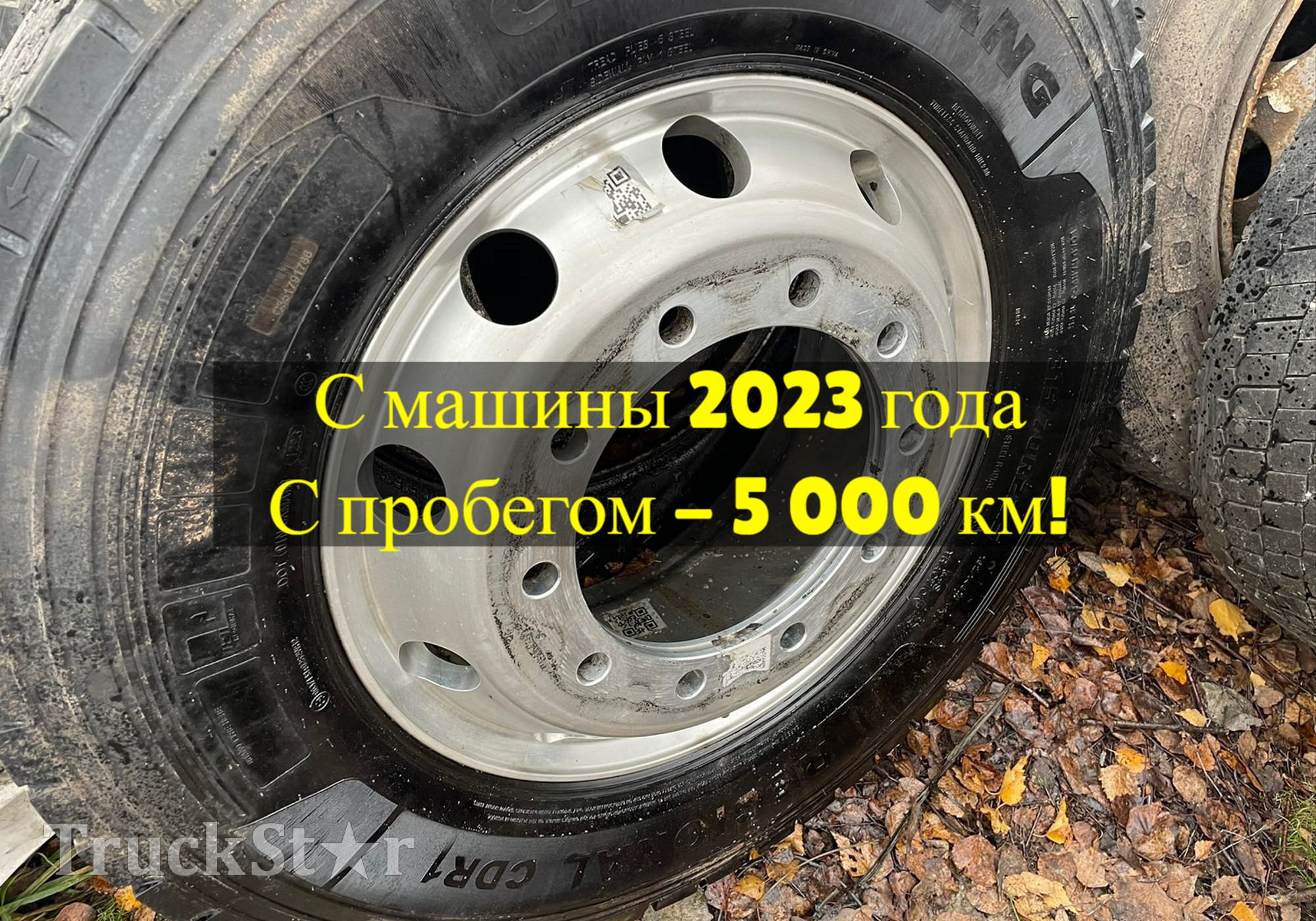 DZ95009610061 Диск колесный алюминиевый R22.5 для Shaanxi Shacman