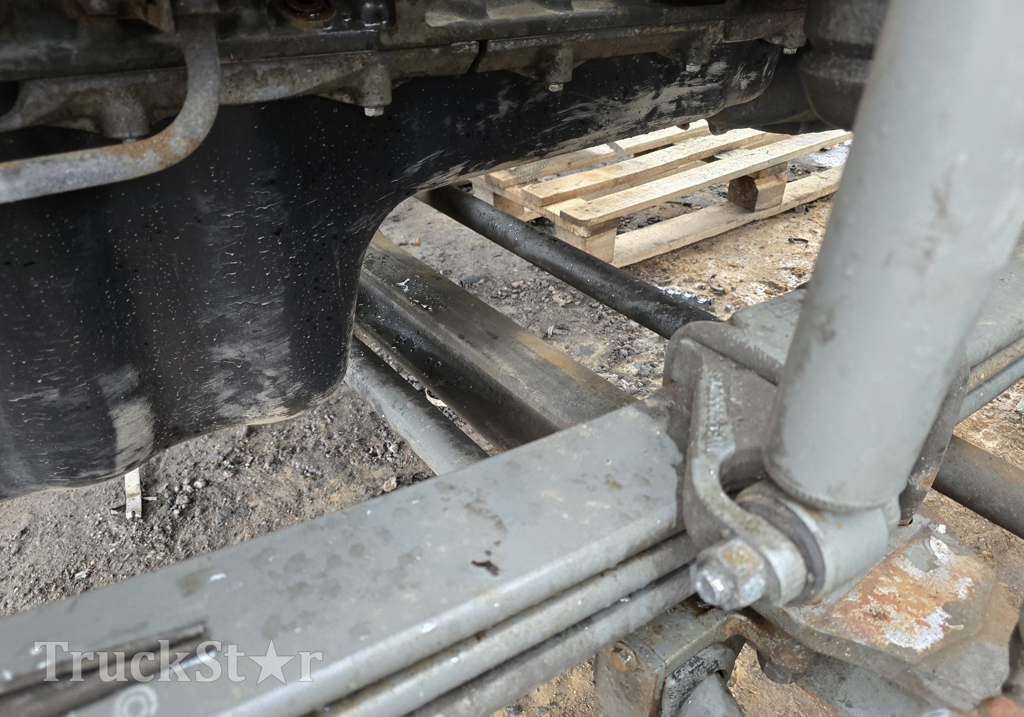AZ4071415001 Балка передняя 2023г. для Sinotruk Sitrak C7H