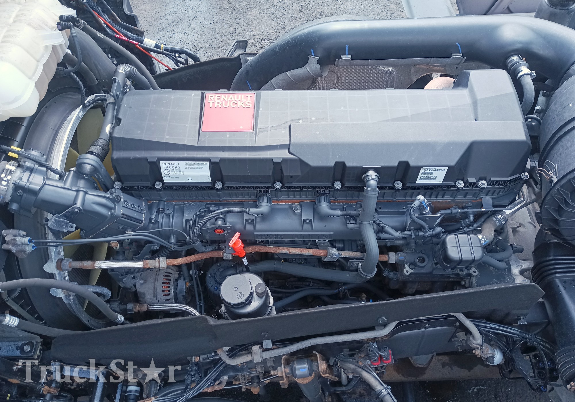 7422688457 Двигатель контрактный в сборе DTI13 480 л.с Euro 6 для Renault T (с 2013)