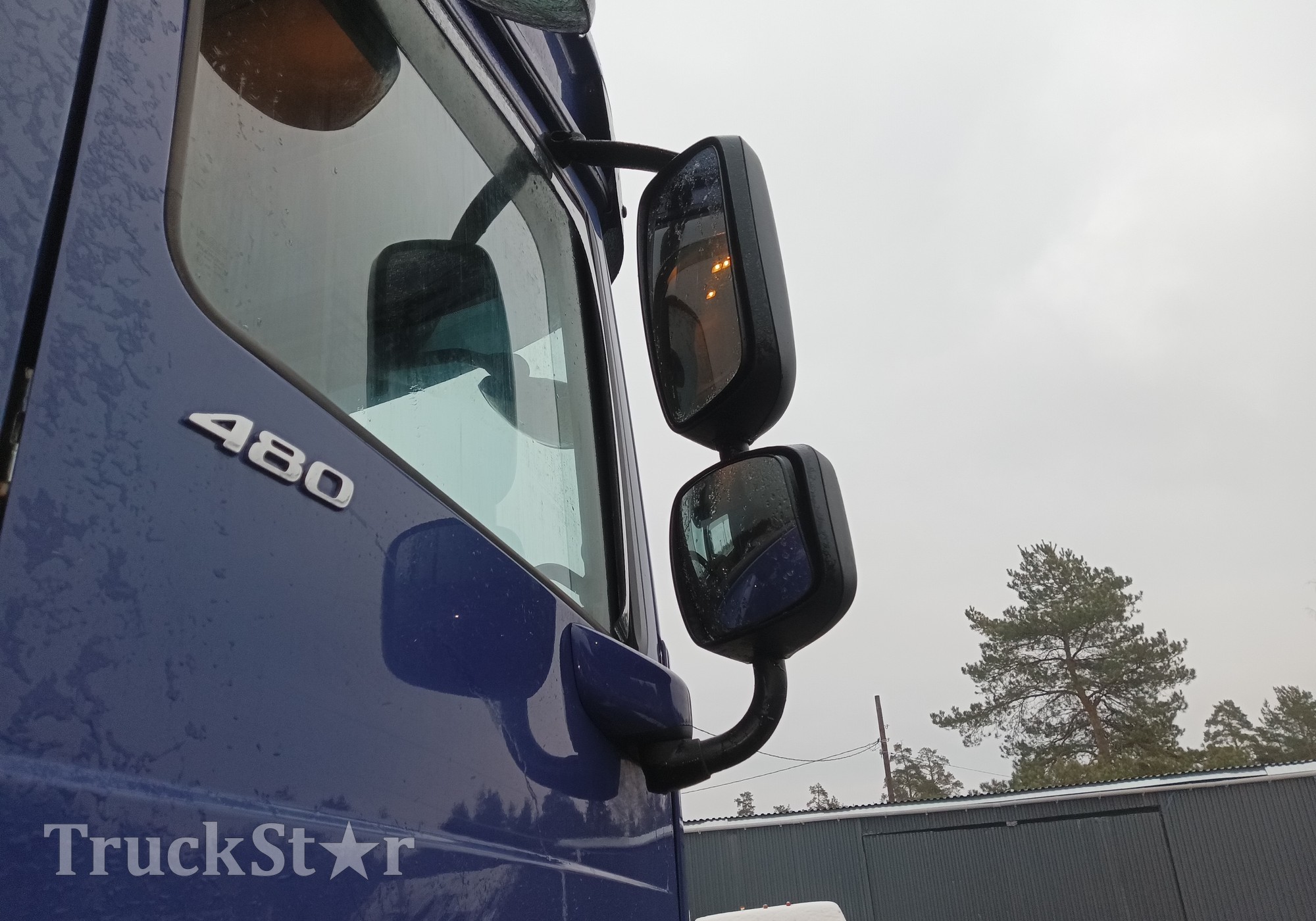 1920024 Зеркало заднего вида боковое правое 2018г. для Daf XF106 (с 2012)