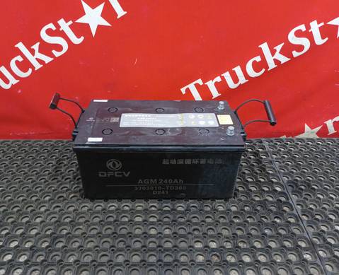 3703010TD360 Аккумуляторная батарея AGM 240Ah/1200А 2024г для DongFeng GX DFH4180