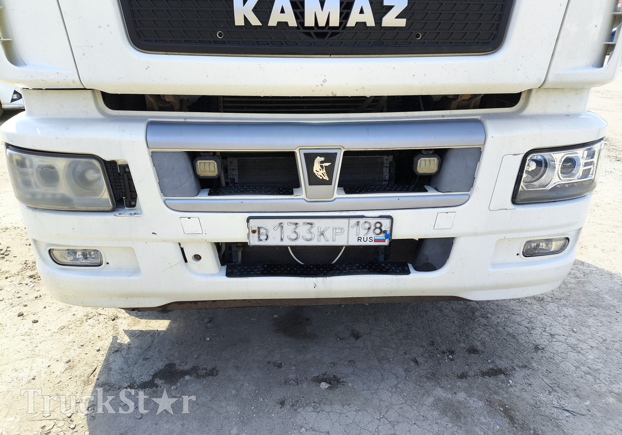 5490841601510 Бампер передний в сборе ноускат 2018г. для КАМАЗ 5490 (с 2013)
