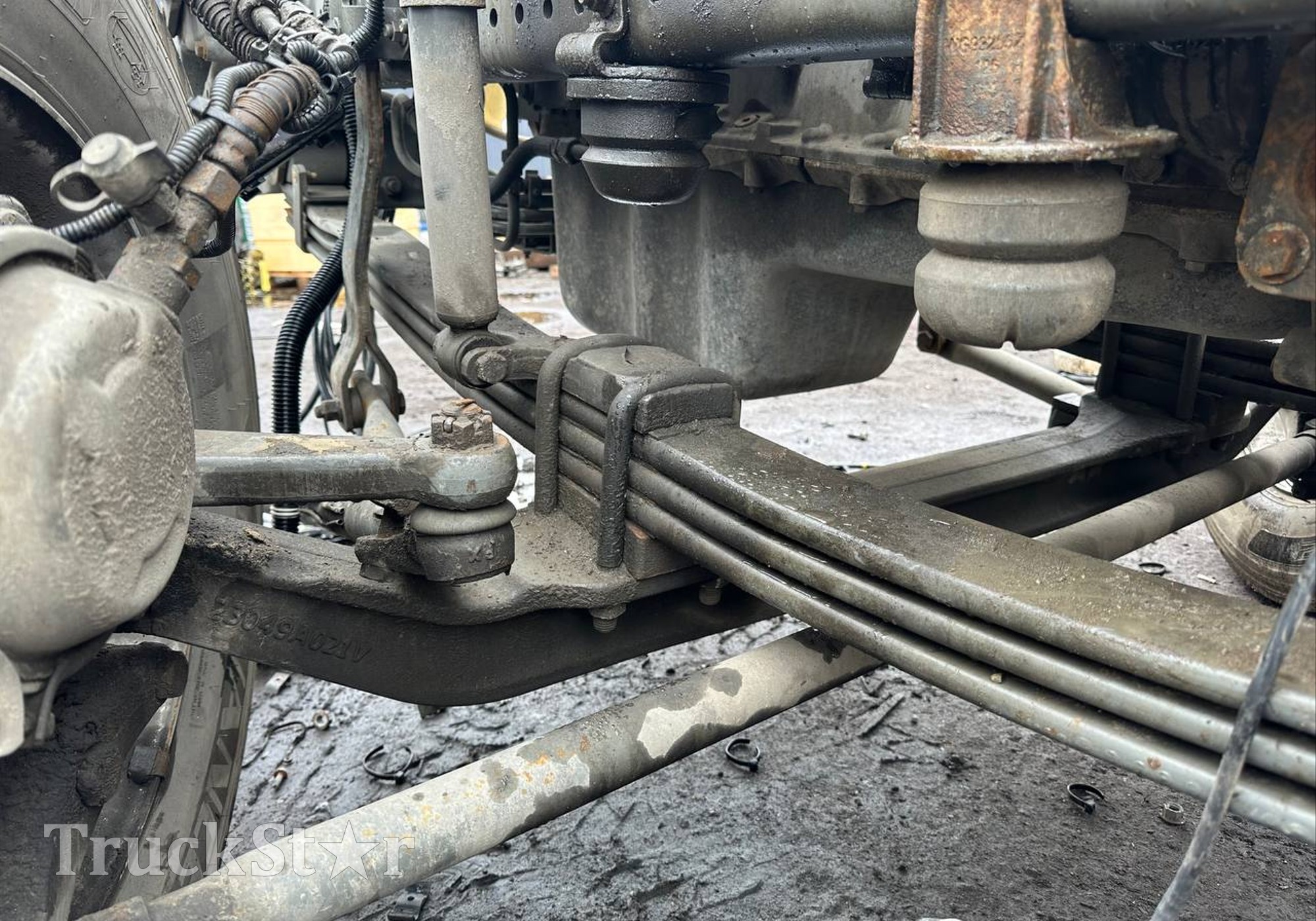WG9925522132 Рессора передняя левая 2023г для Sinotruk Sitrak C7H MAX