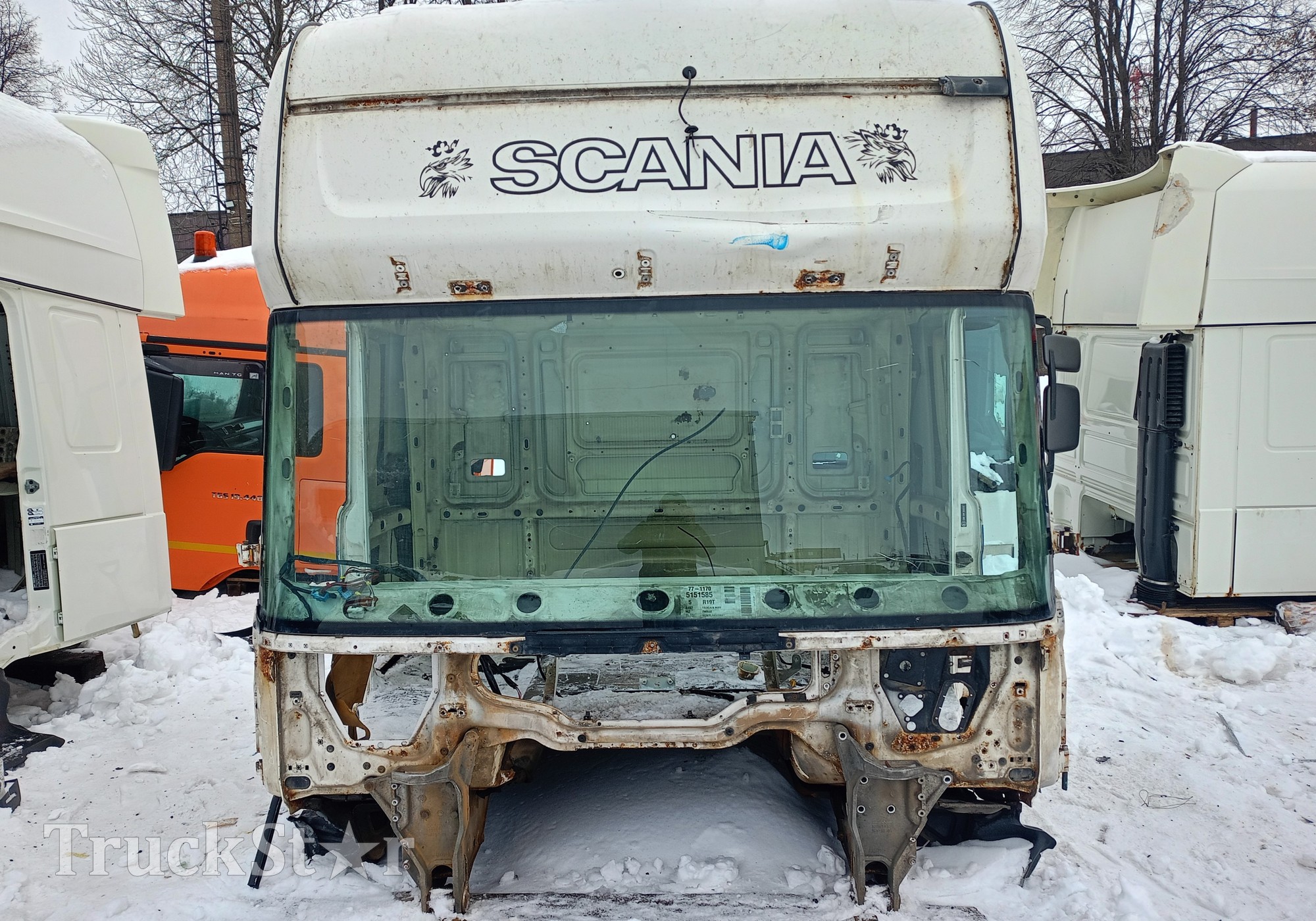 1767898 Каркас кабины Топлайн для Scania 4-series R (с 1995 по 2007)