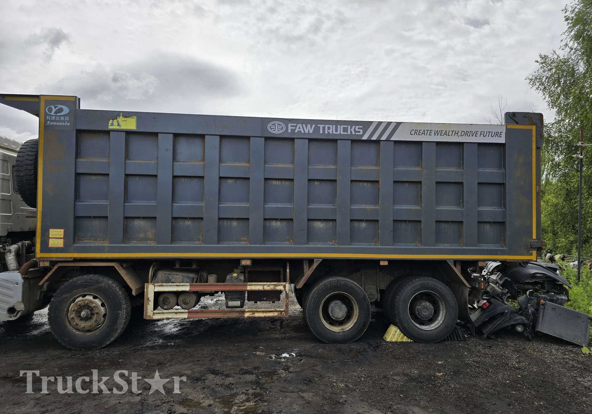 CA3310P66K24T4E5 Кузов самосвальный 2022г. для Faw J6 (с 2007)