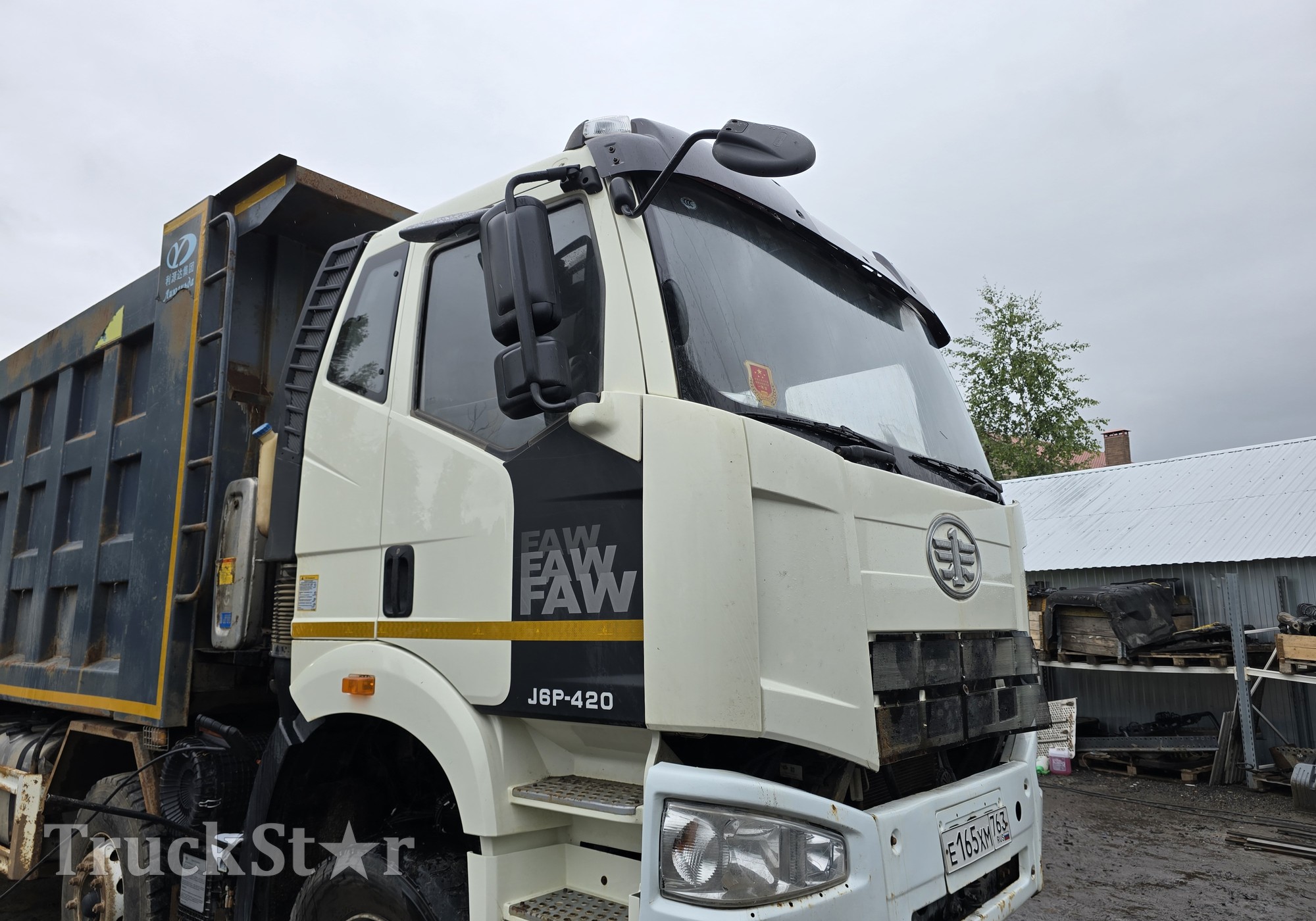 5000040B35 Кабина самосвальная 2022г. для Faw J6 (с 2007)