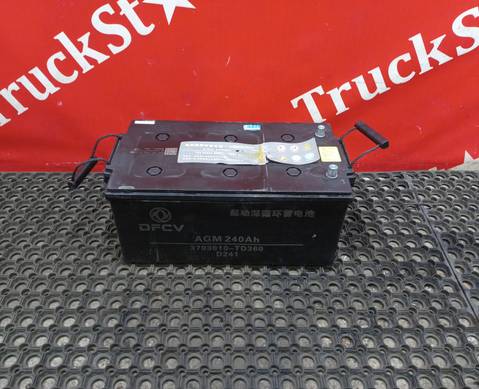 3703010TD360 Аккумуляторная батарея AGM 240Ah/1200А 2024г для DongFeng GX DFH4180