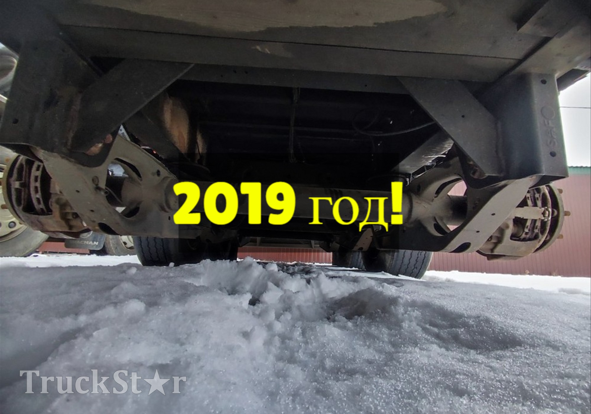 SBK2243K01 Оси SAF Holland в сборе 2019 год. для Полуприцепы Krone