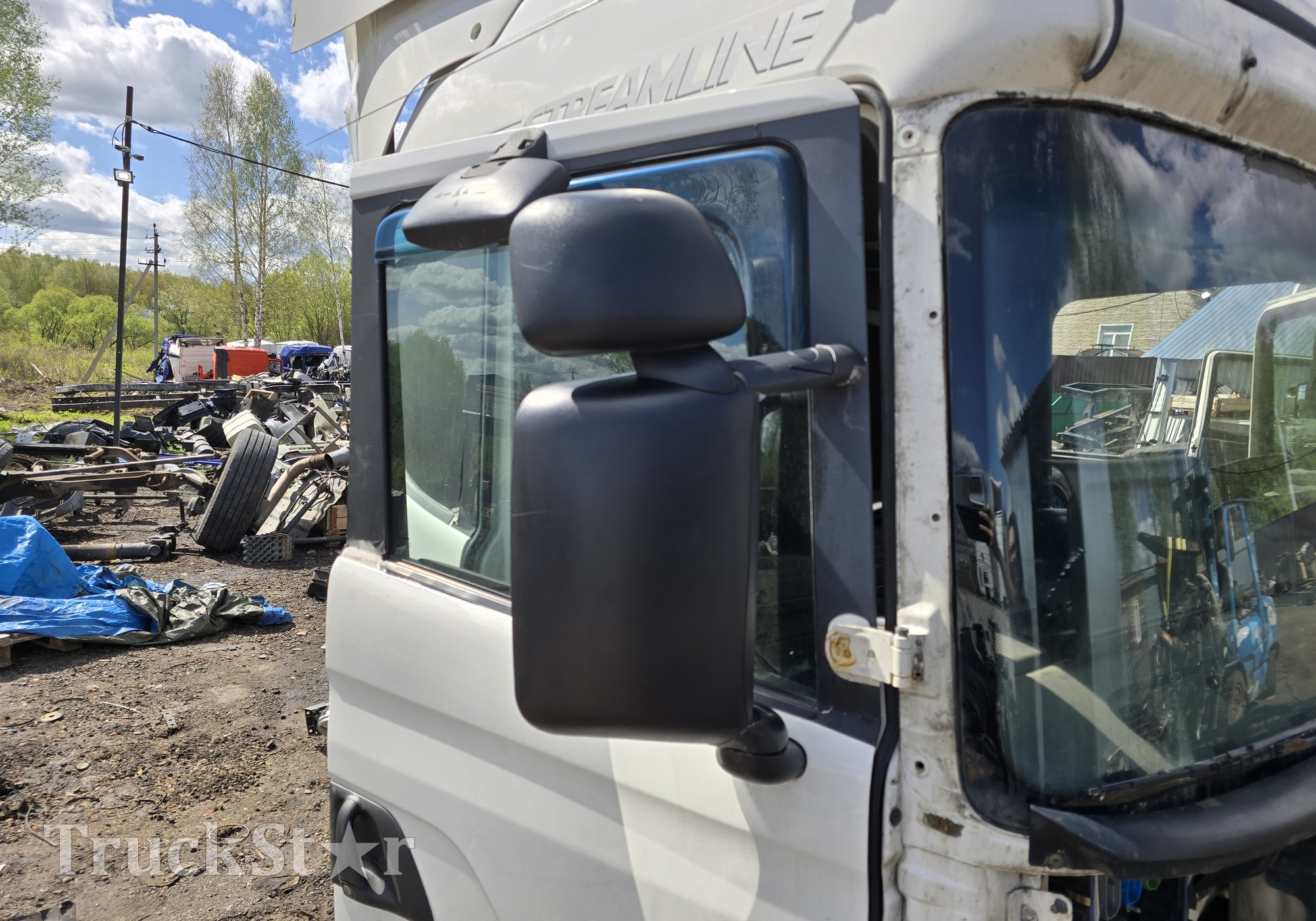 1732783 Зеркало заднего вида правое для Scania 5-series