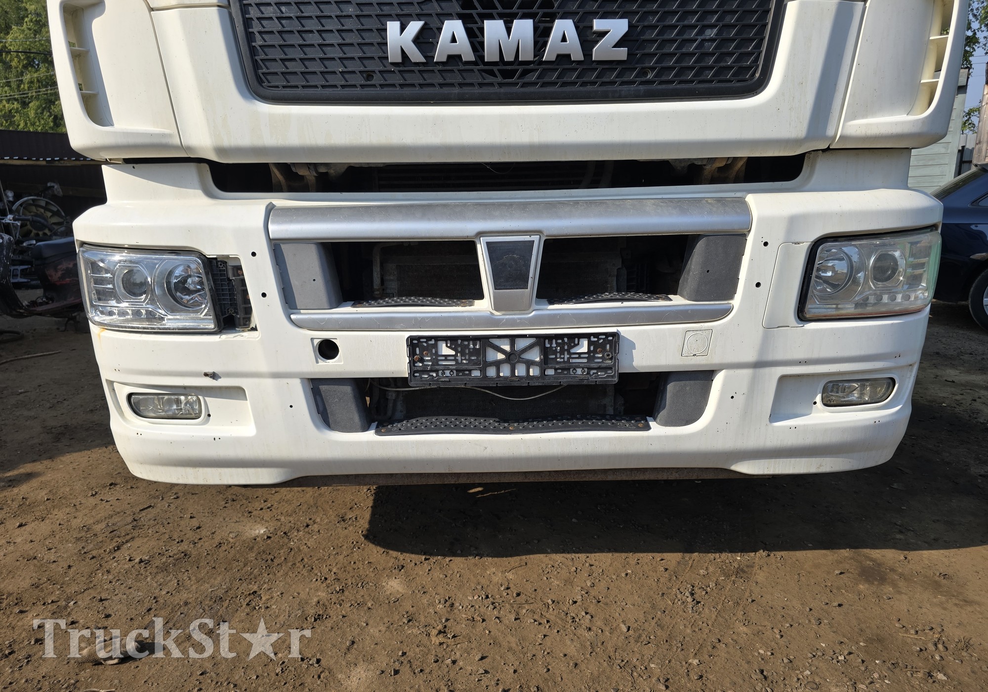 5490841601510 Бампер передний в сборе ноускат 2018г. для КАМАЗ 5490 (с 2013)