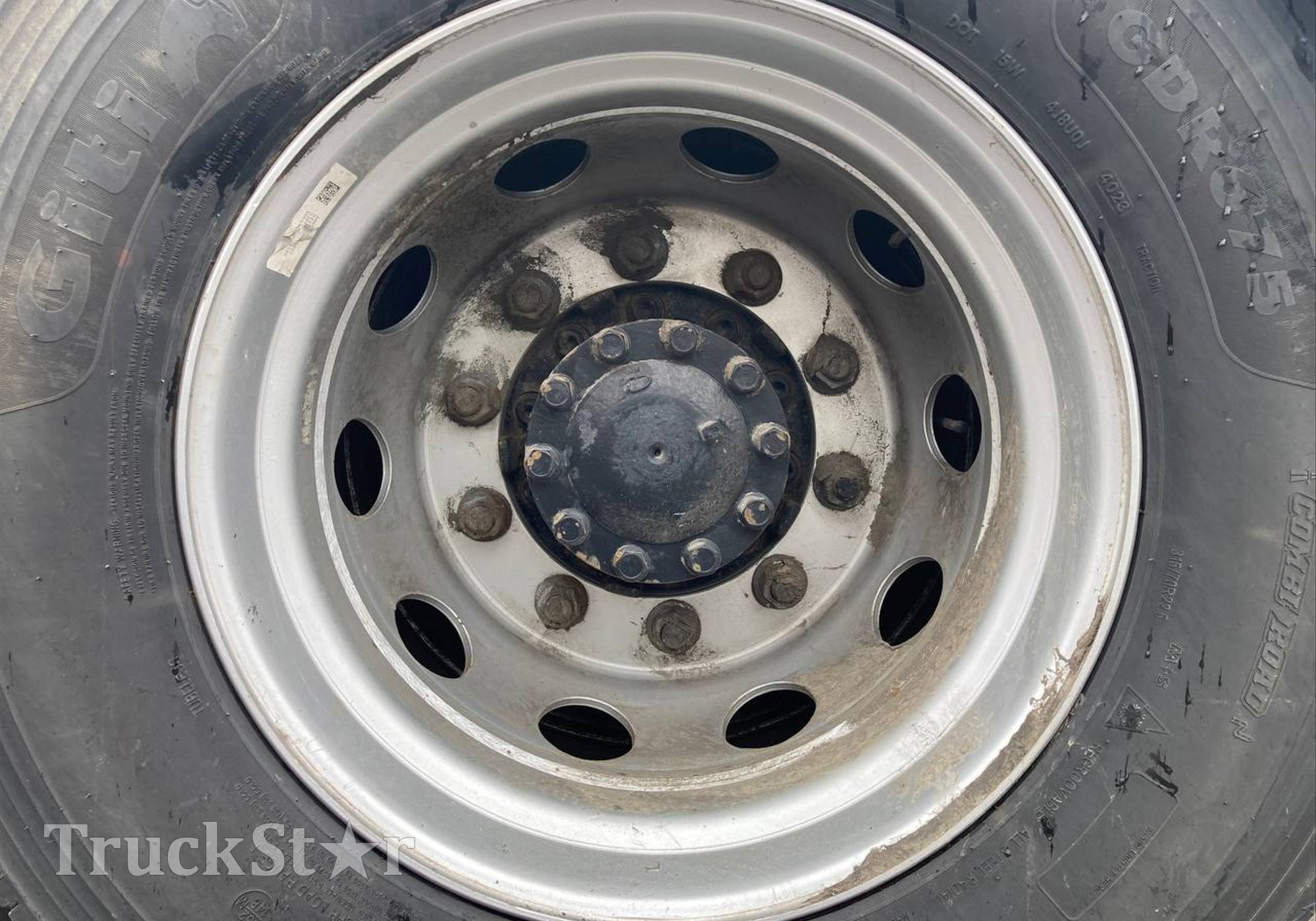 QT485D4403104000 Ступица задняя 2023г для Foton Auman EST