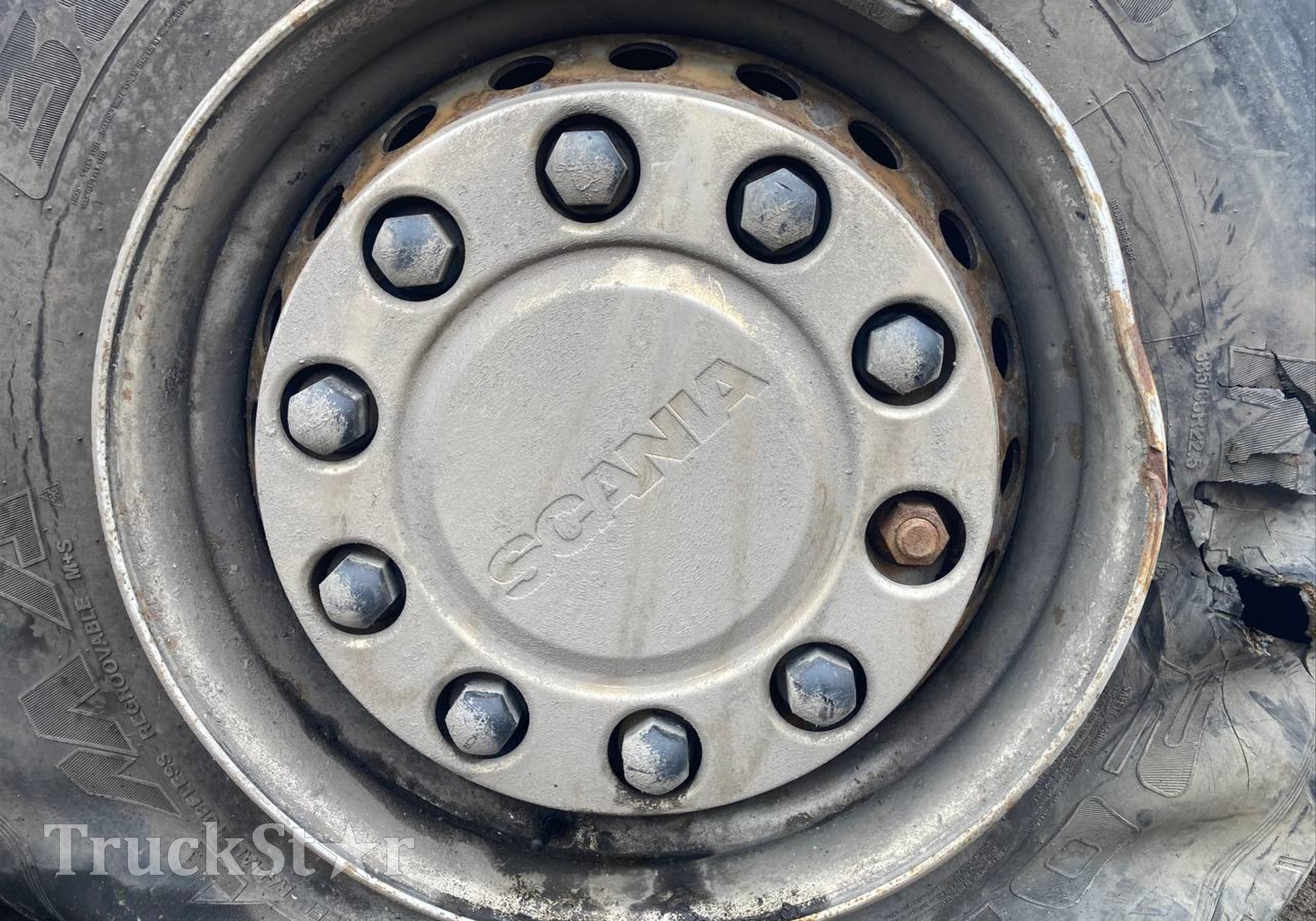 1868663 Ступица передняя для Scania 5-series