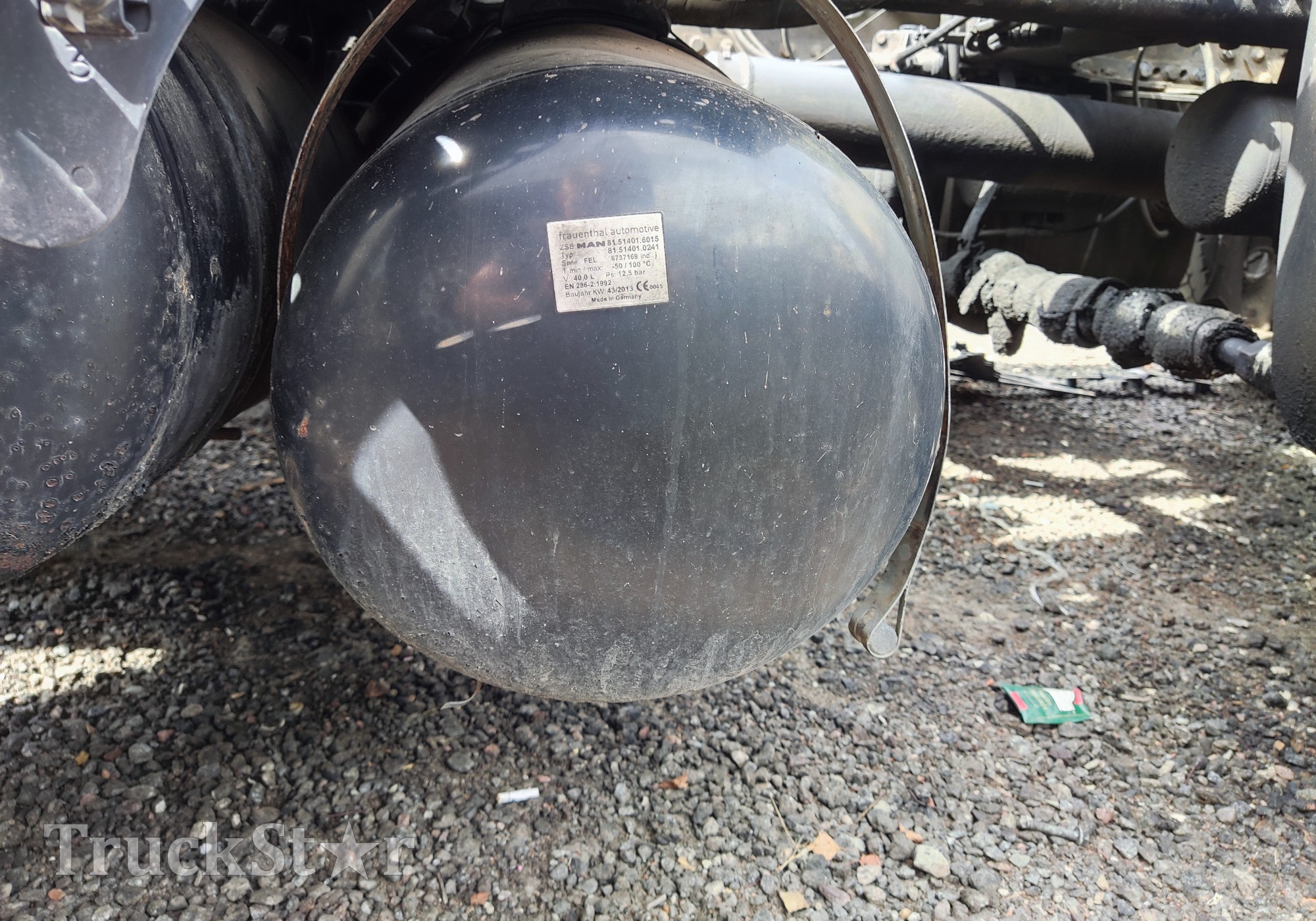 81514010241 Ресивер воздушный 40L для Man TGS I (с 2007)