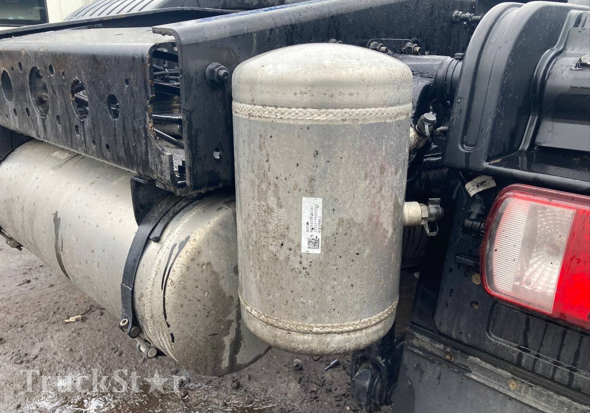H4356302201A0 Ресивер воздушный 10 L 2023г. для Foton Auman EST