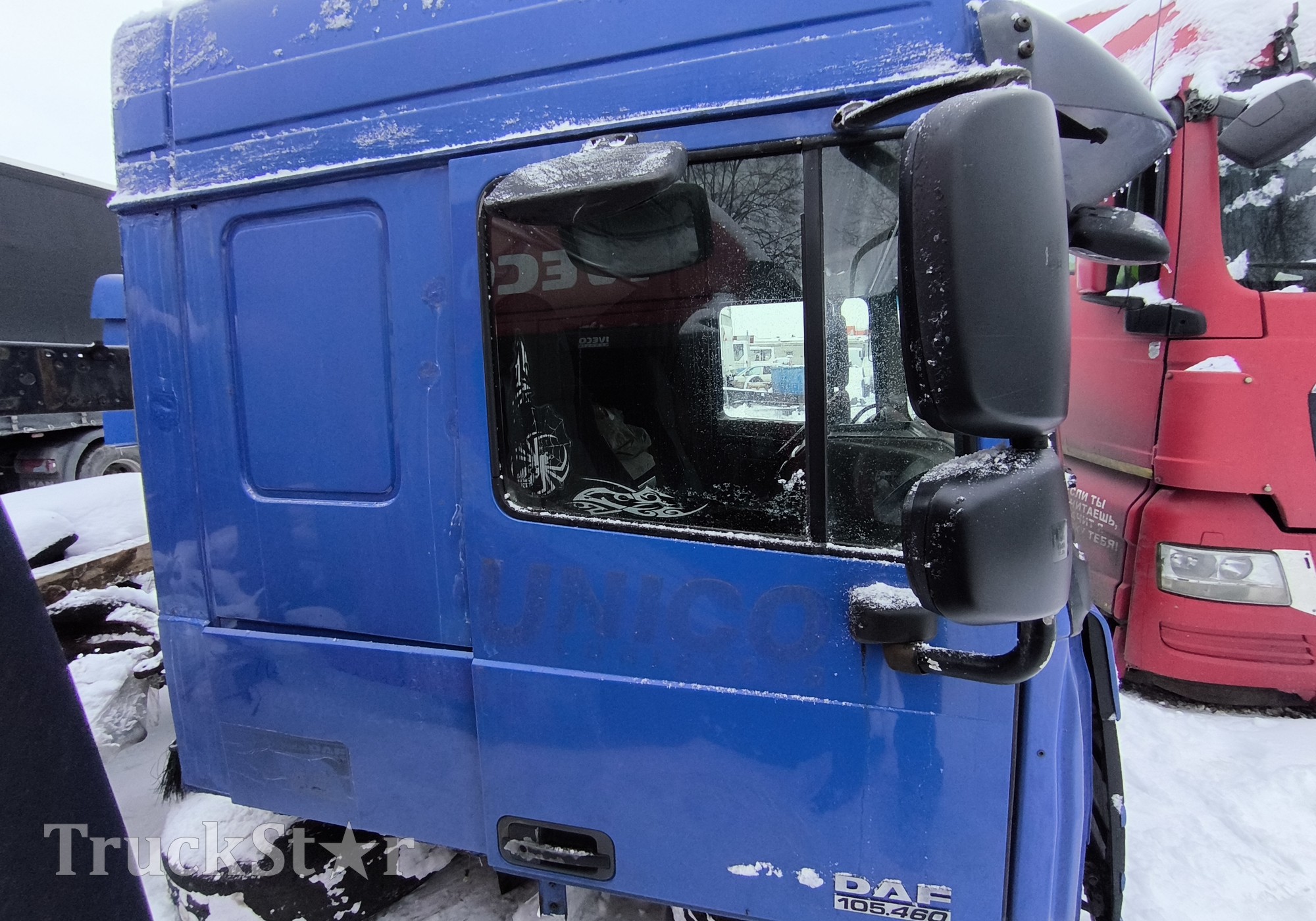1676219 Дверь правая для Daf XF105 (с 2005)